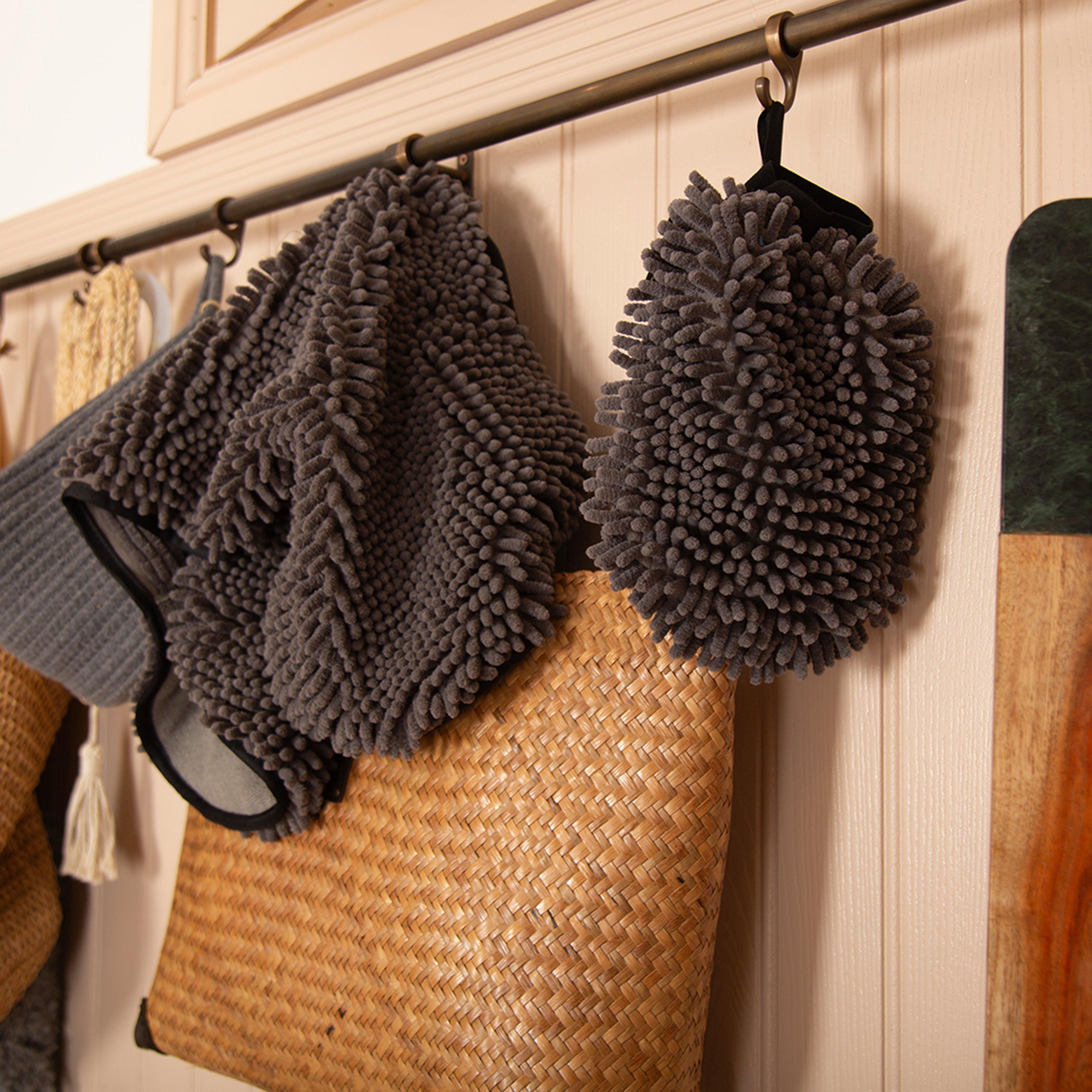 Noodle Dry Mitt Grey