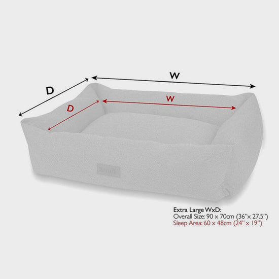 Seattle Box Bed Sienna Brown XL