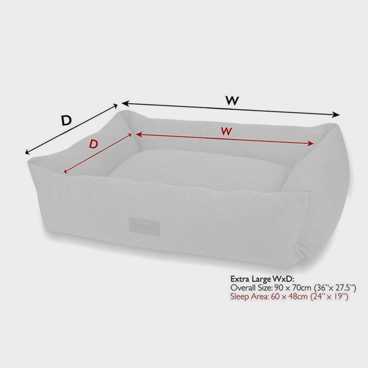 Seattle Box Bed Coral Pink XL