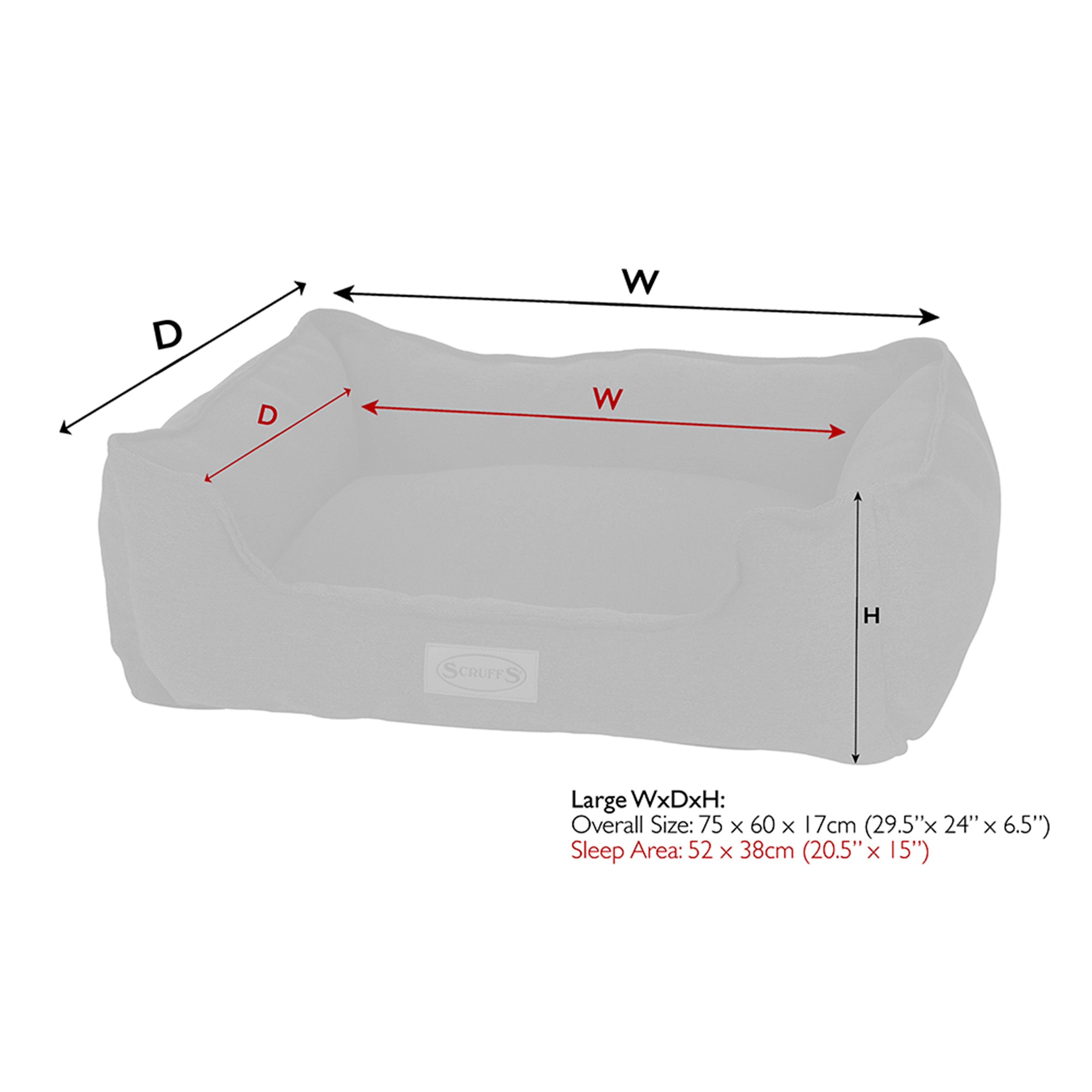 Manhattan Box Bed Denim Blue L