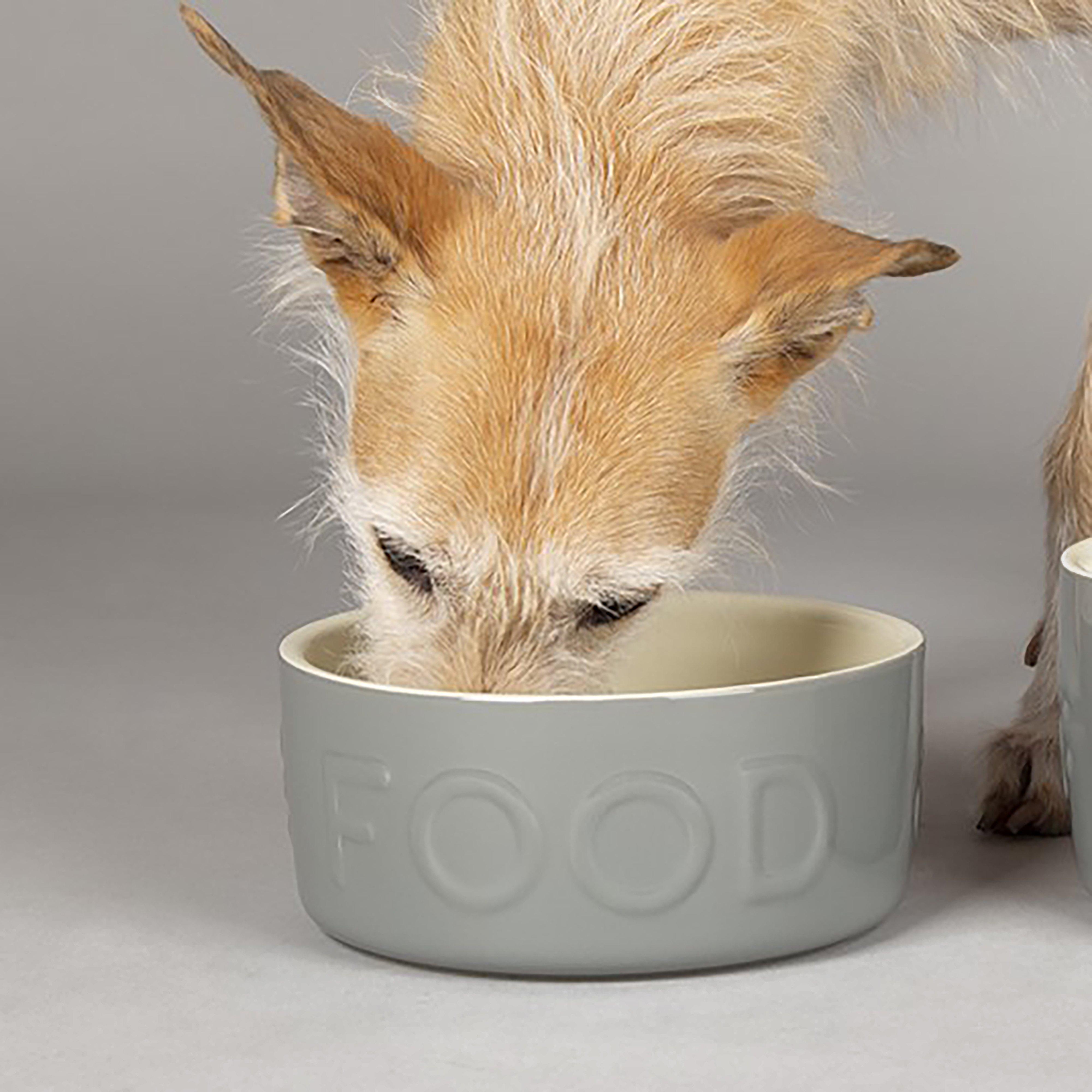 Classic Food Bowl Grey 19cm