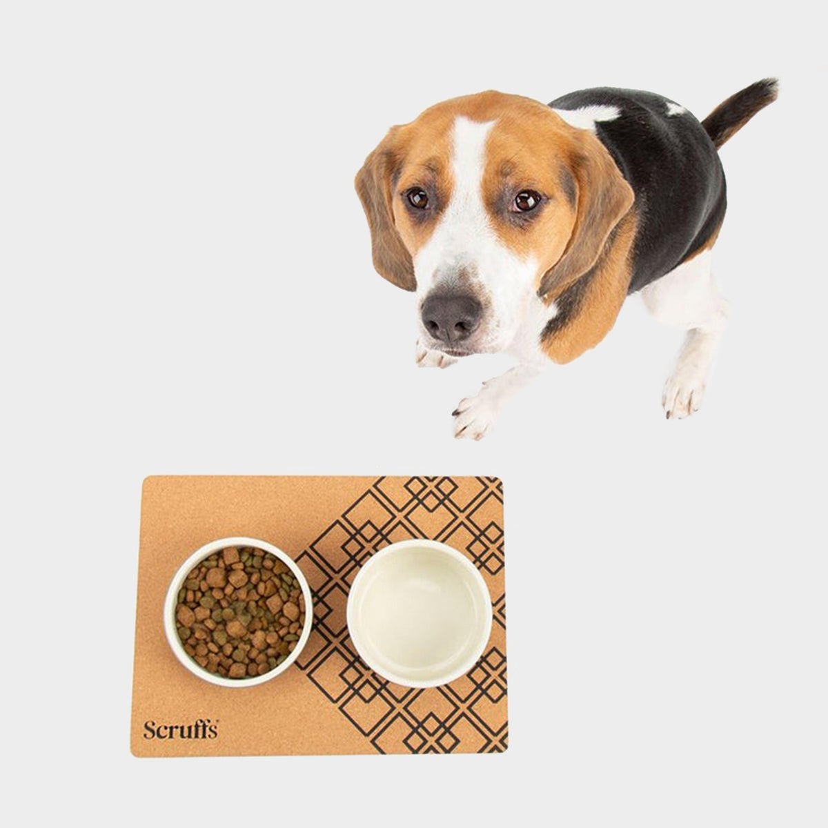 Cork Pet Placemat Diamond Print