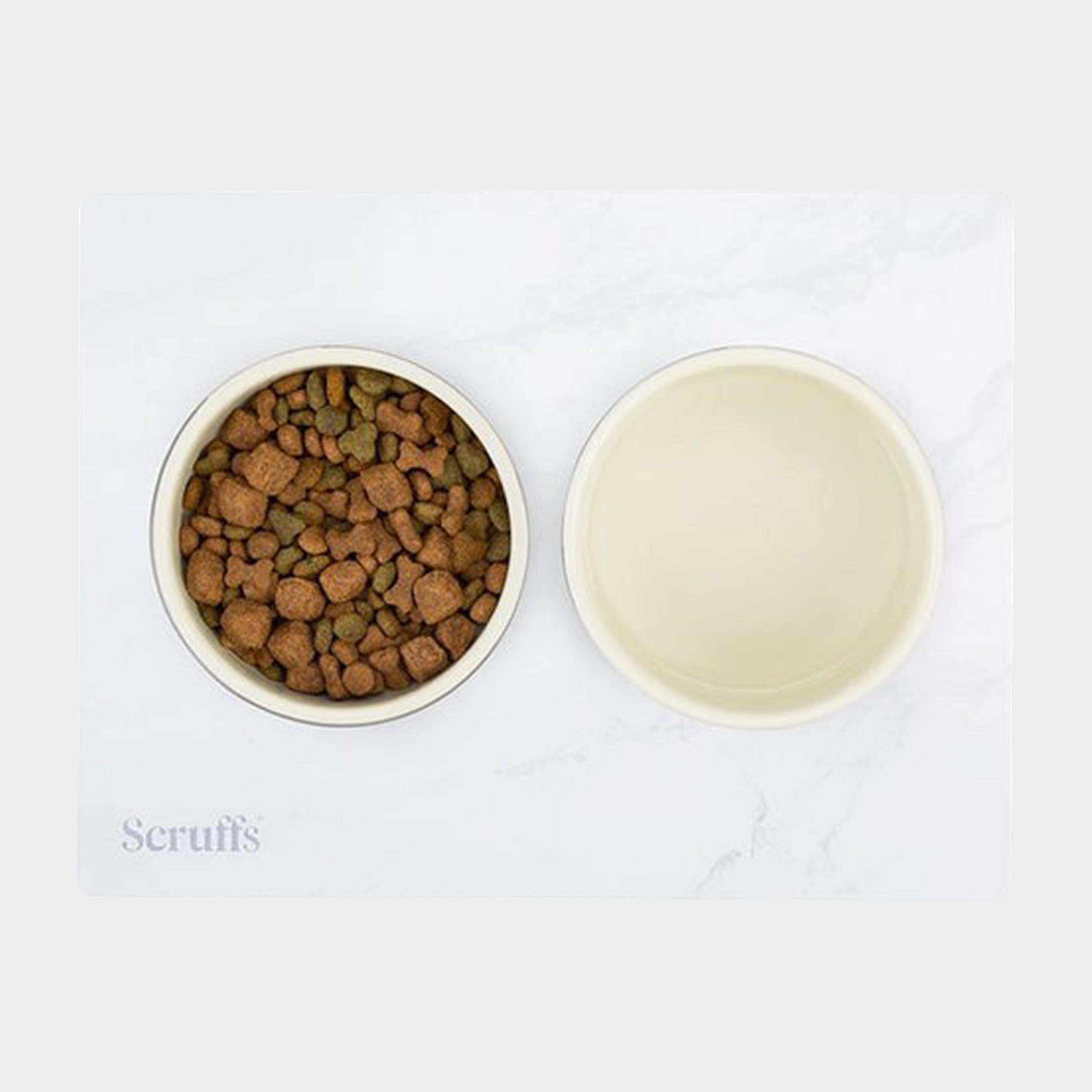 Pet Placemat White Marble Print