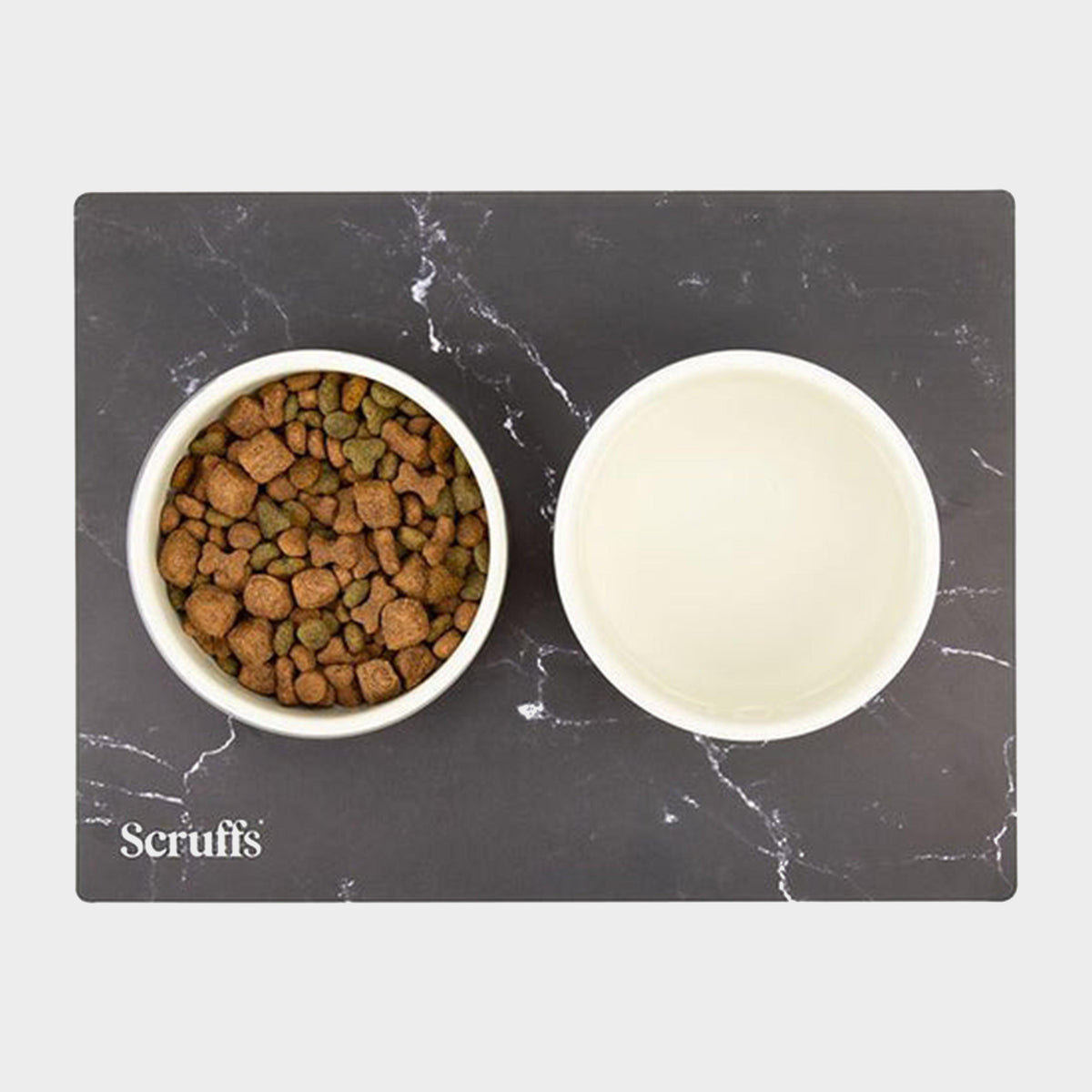 Pet Placemat Black Marble Print