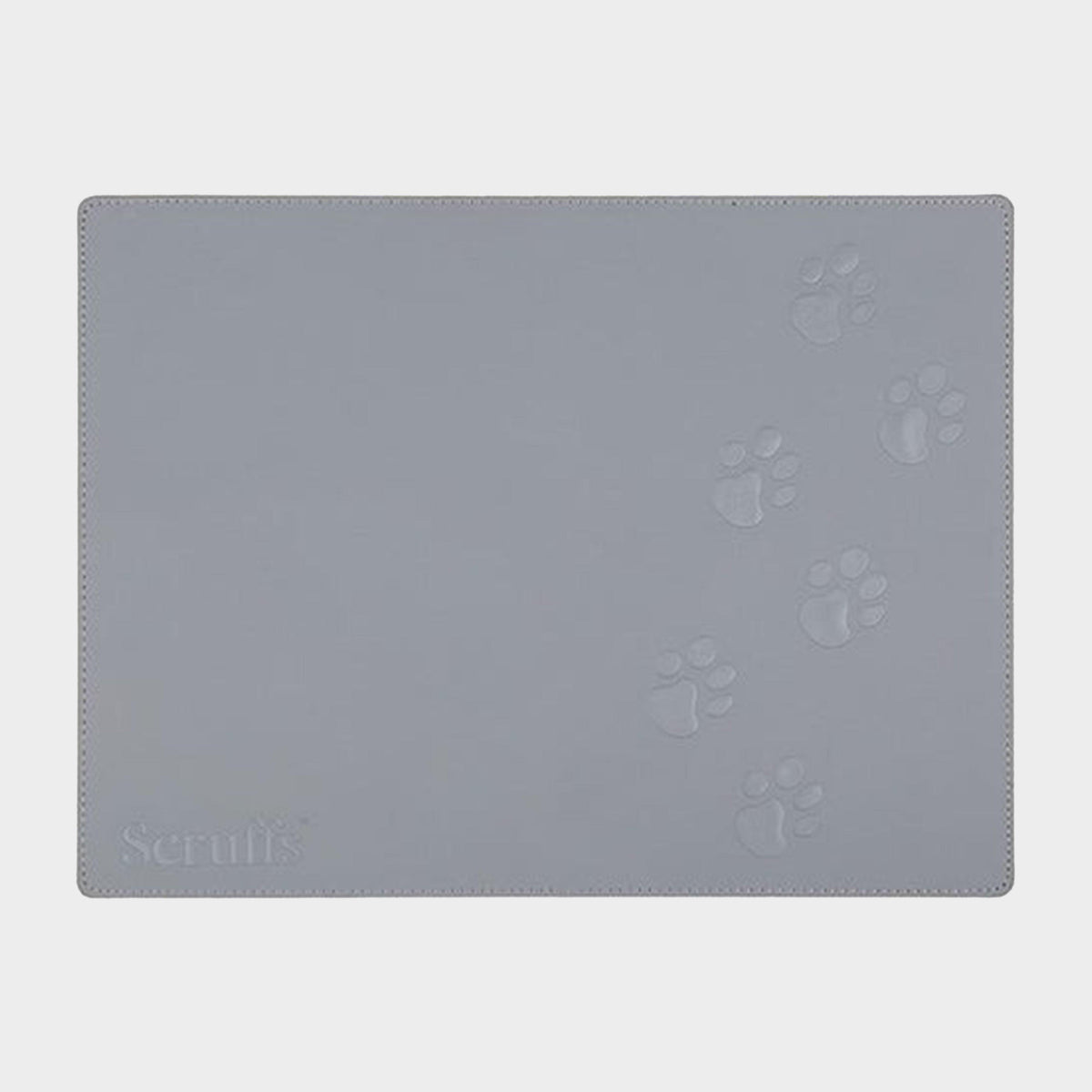 Pet Faux Fur Placemat Grey