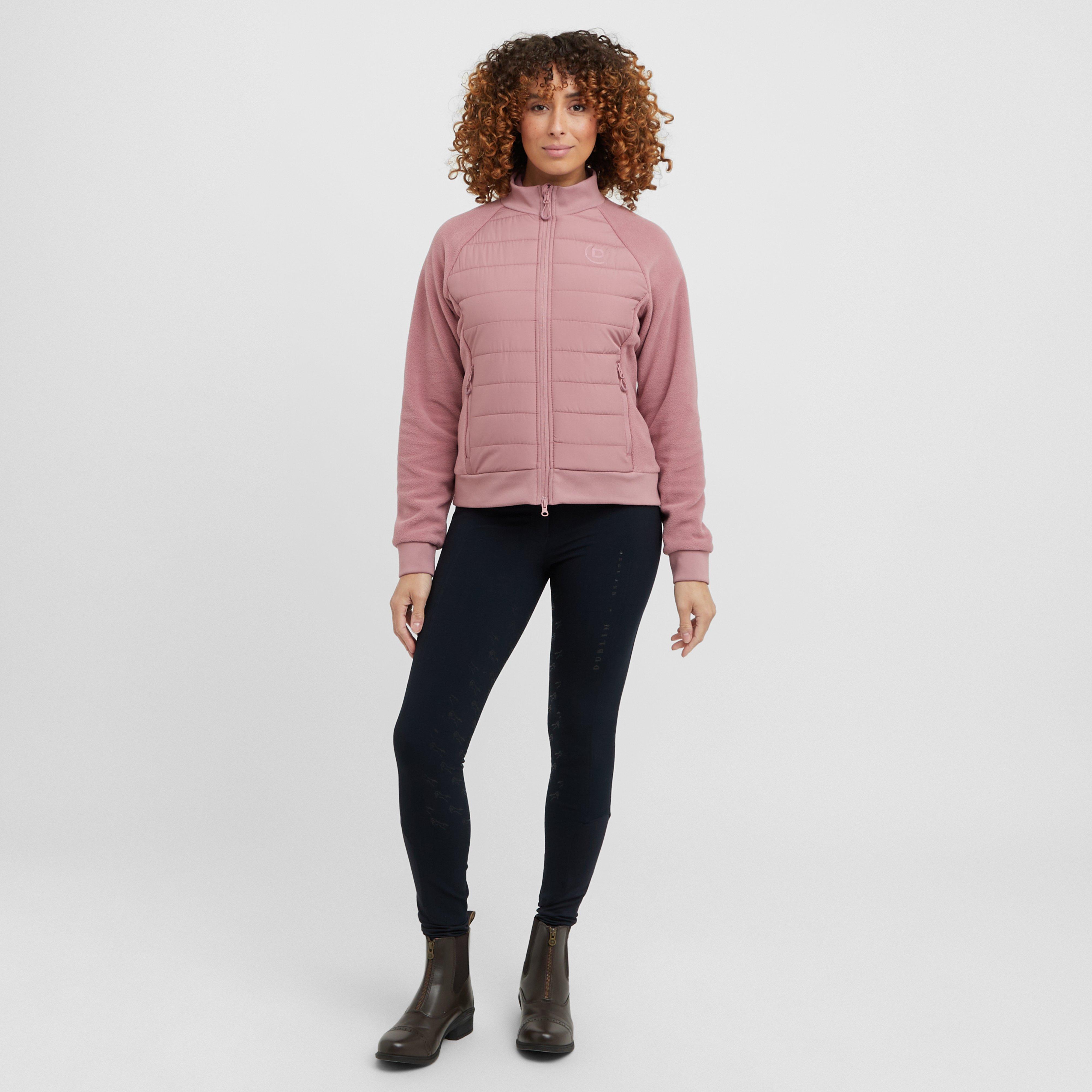 Womens Insulated Hybrid Jacket Dusty Rose