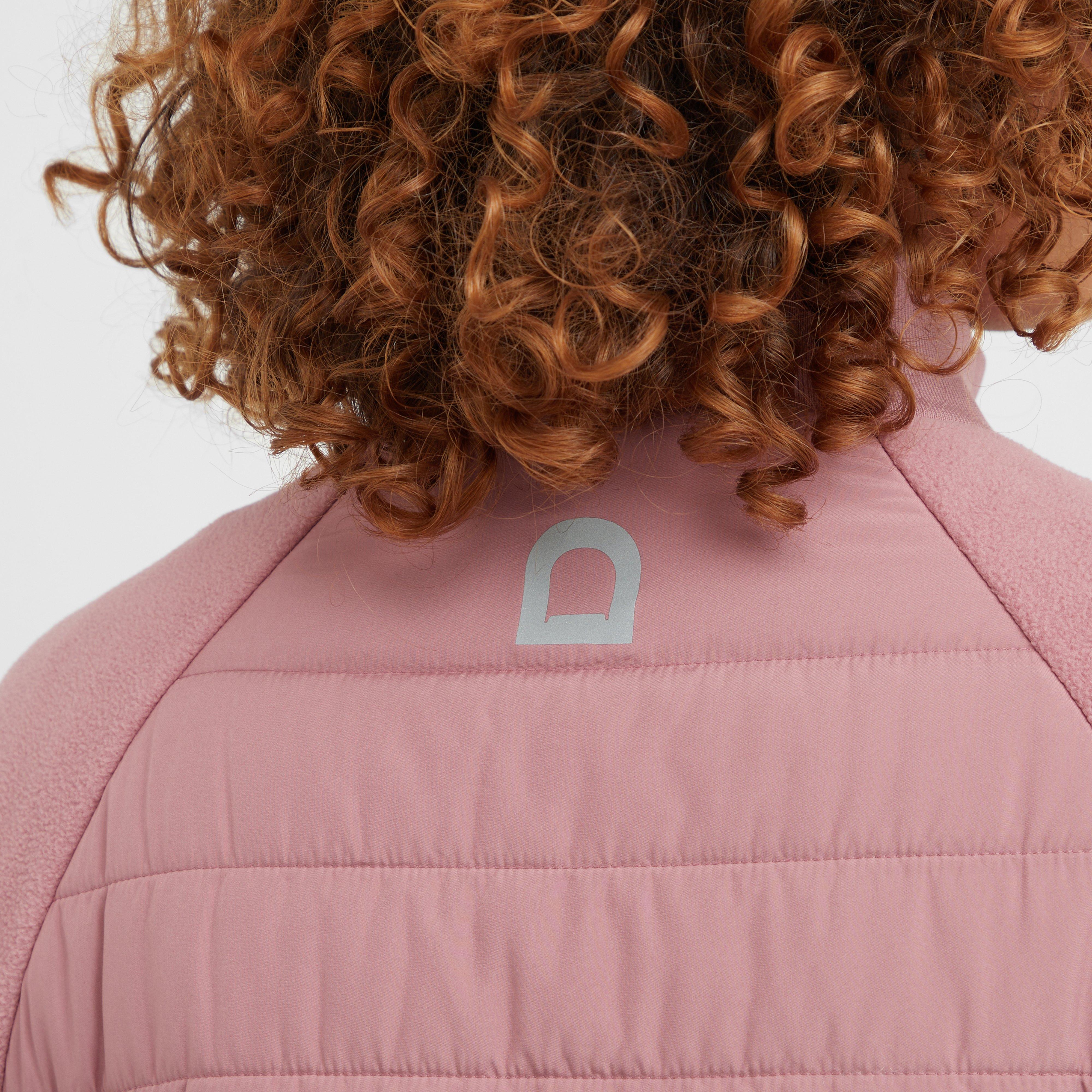 Womens Insulated Hybrid Jacket Dusty Rose