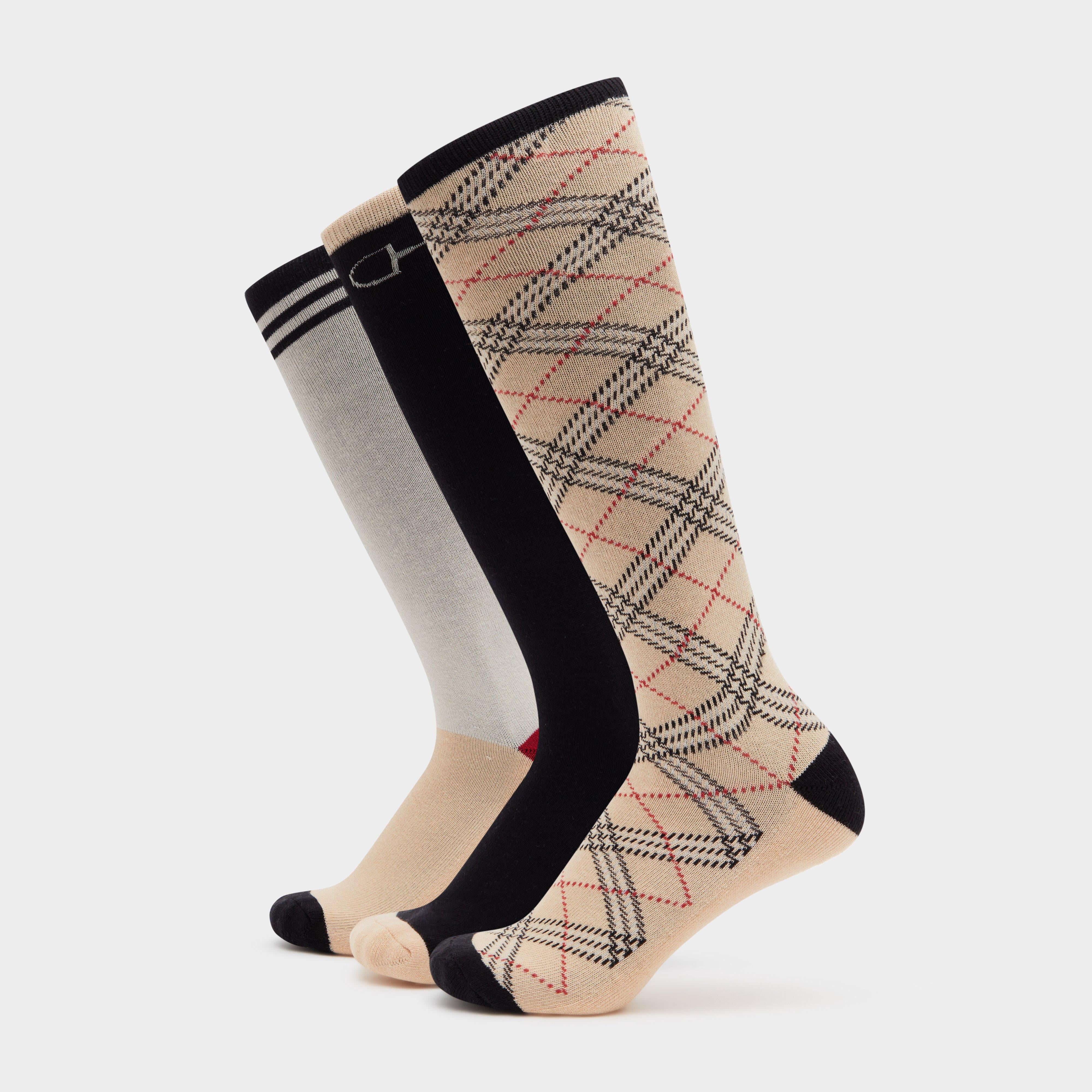 3 Pack Socks Classic London Check