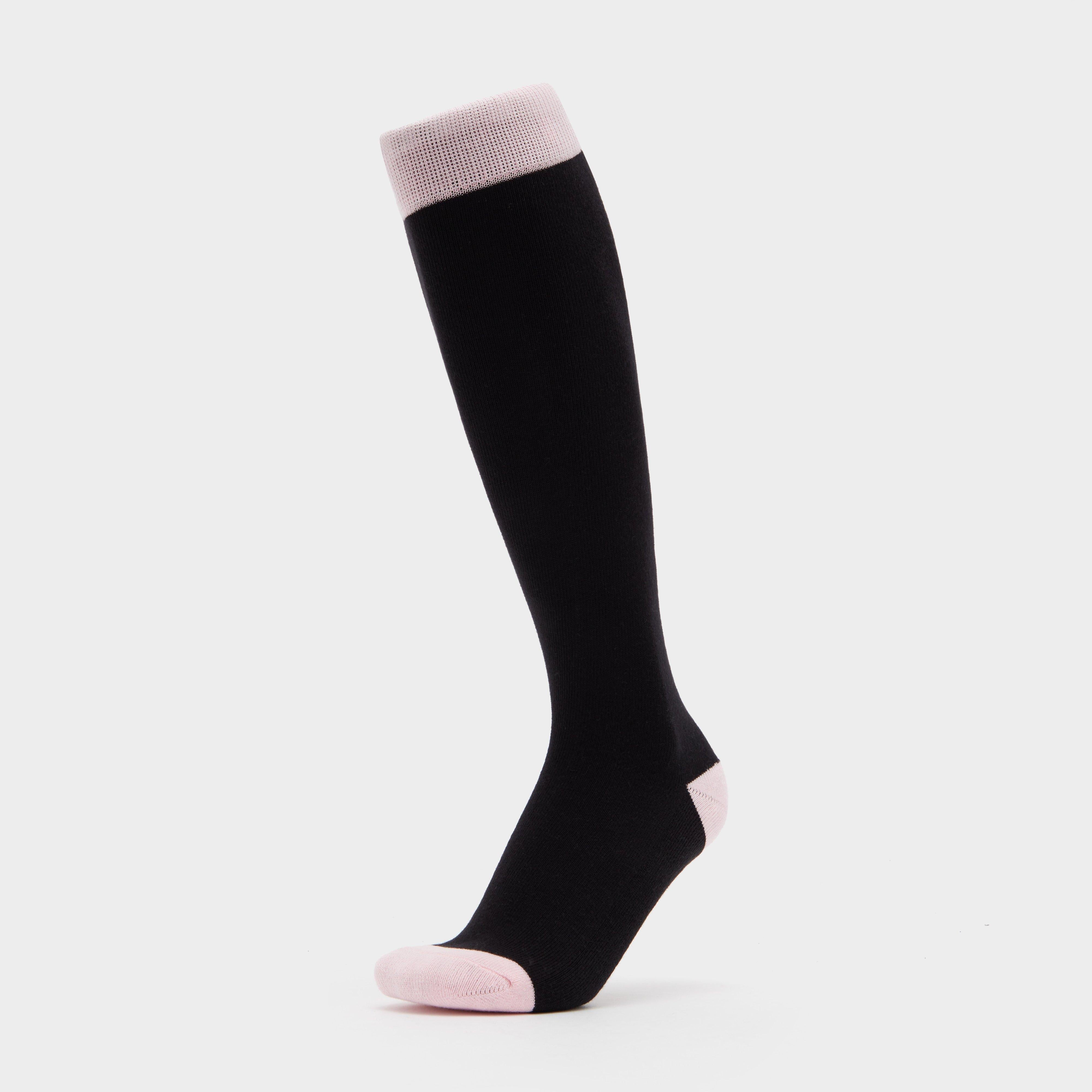 Single Pack Socks Black/Pink Tulle