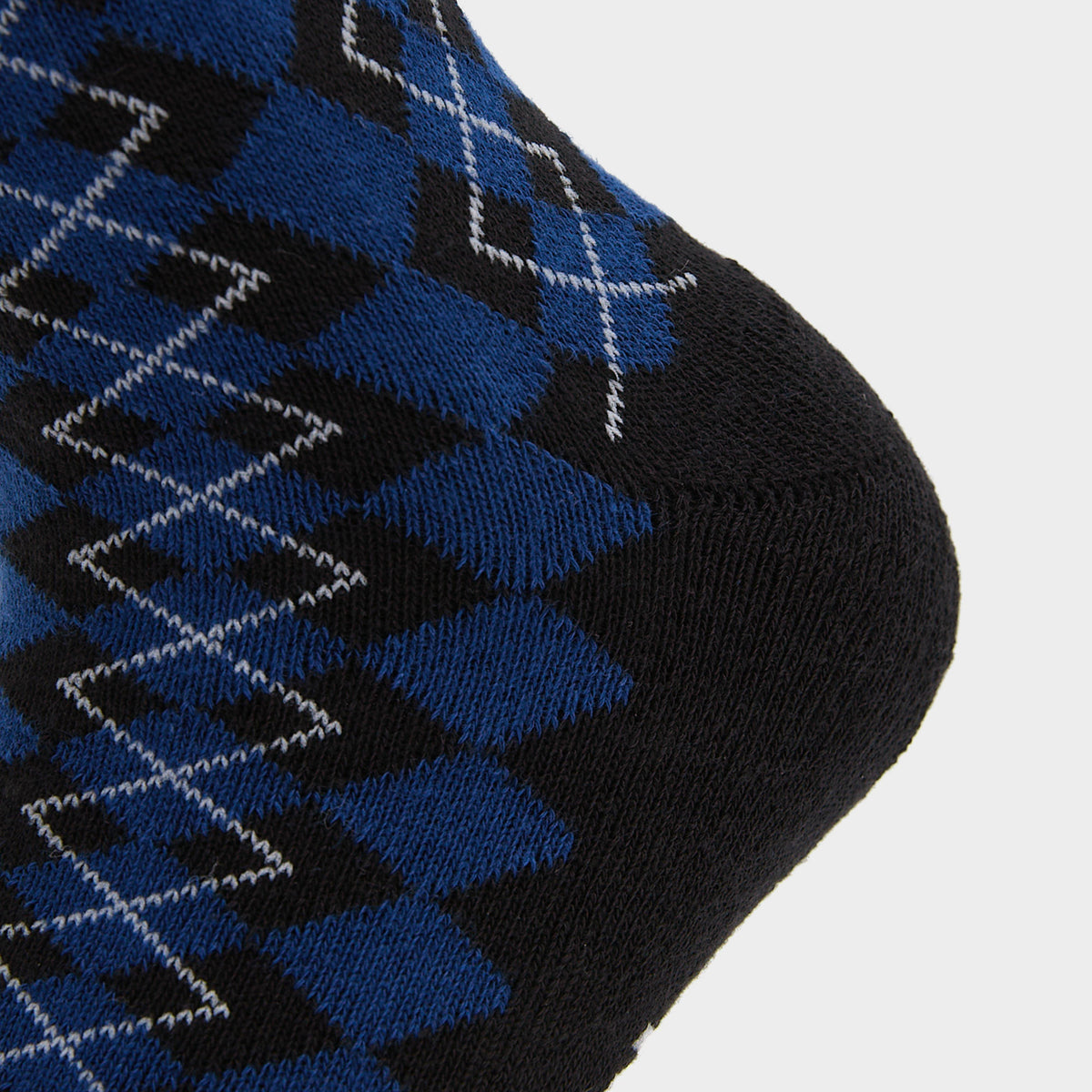 Single Pack Socks True Navy/Argyle