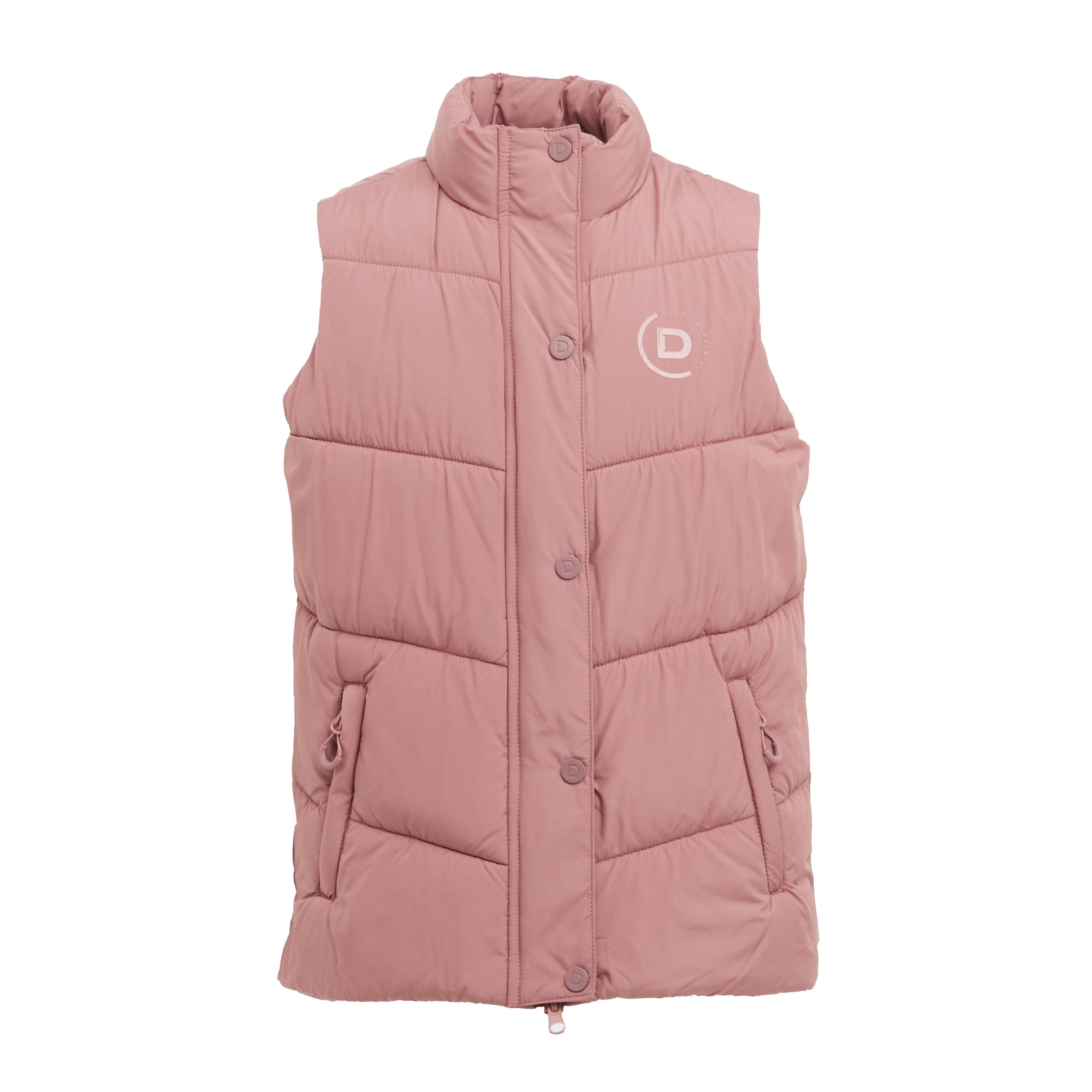 Kids Puffer Bodywarmer Dusty Rose