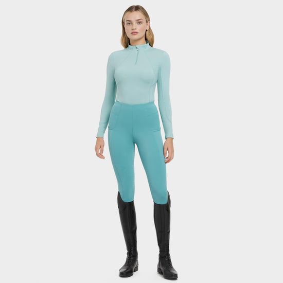 Womens Base Layer Aqua