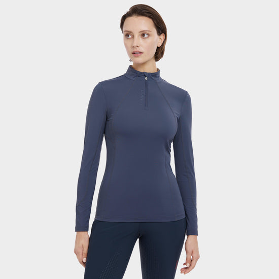 Womens Base Layer Dusk Blue