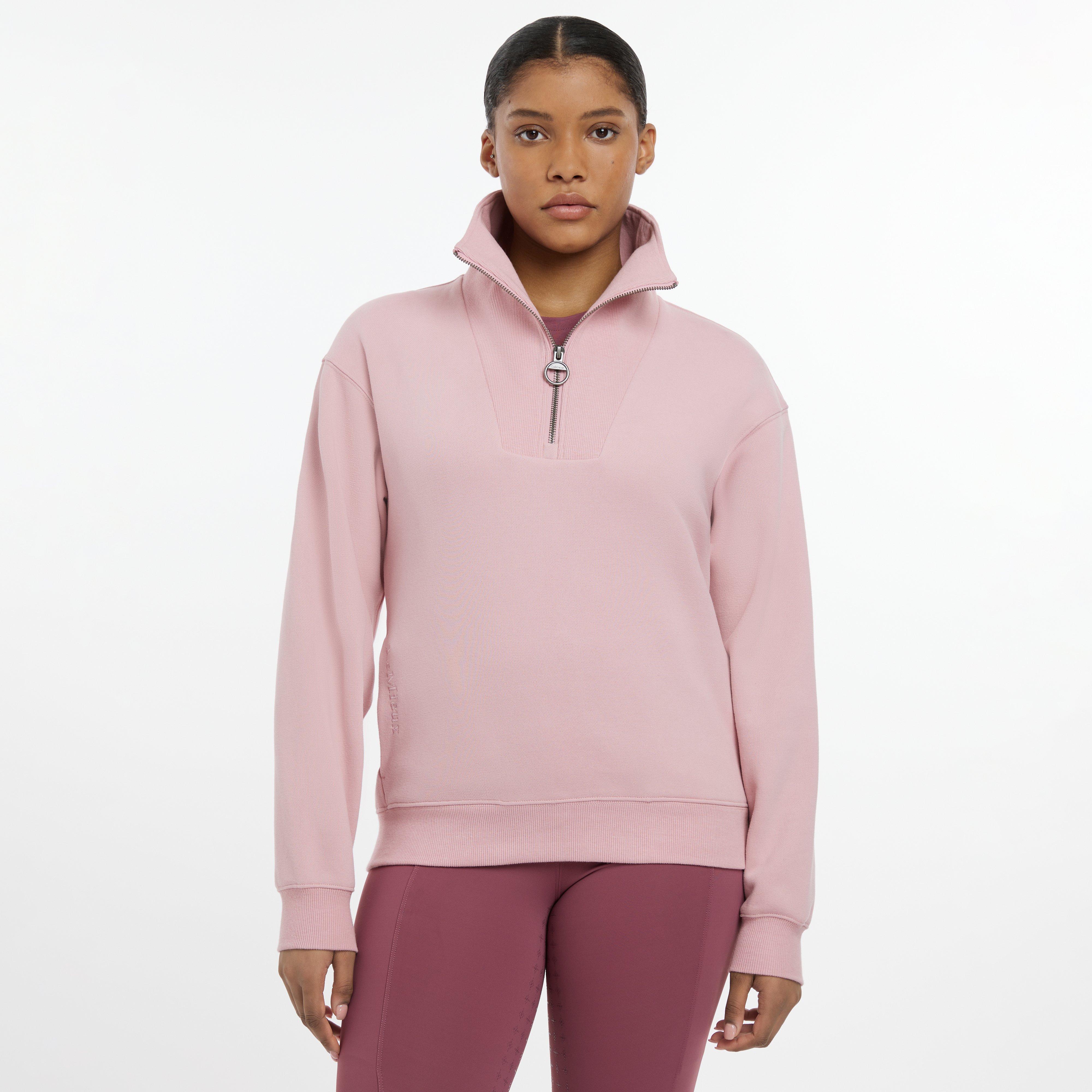 Womens Keira Quarter Neck Sweater Blossom