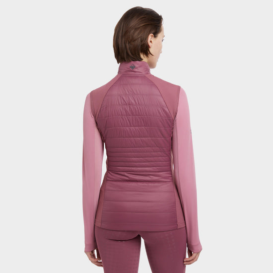 Womens Juliette Gilet Rosewood