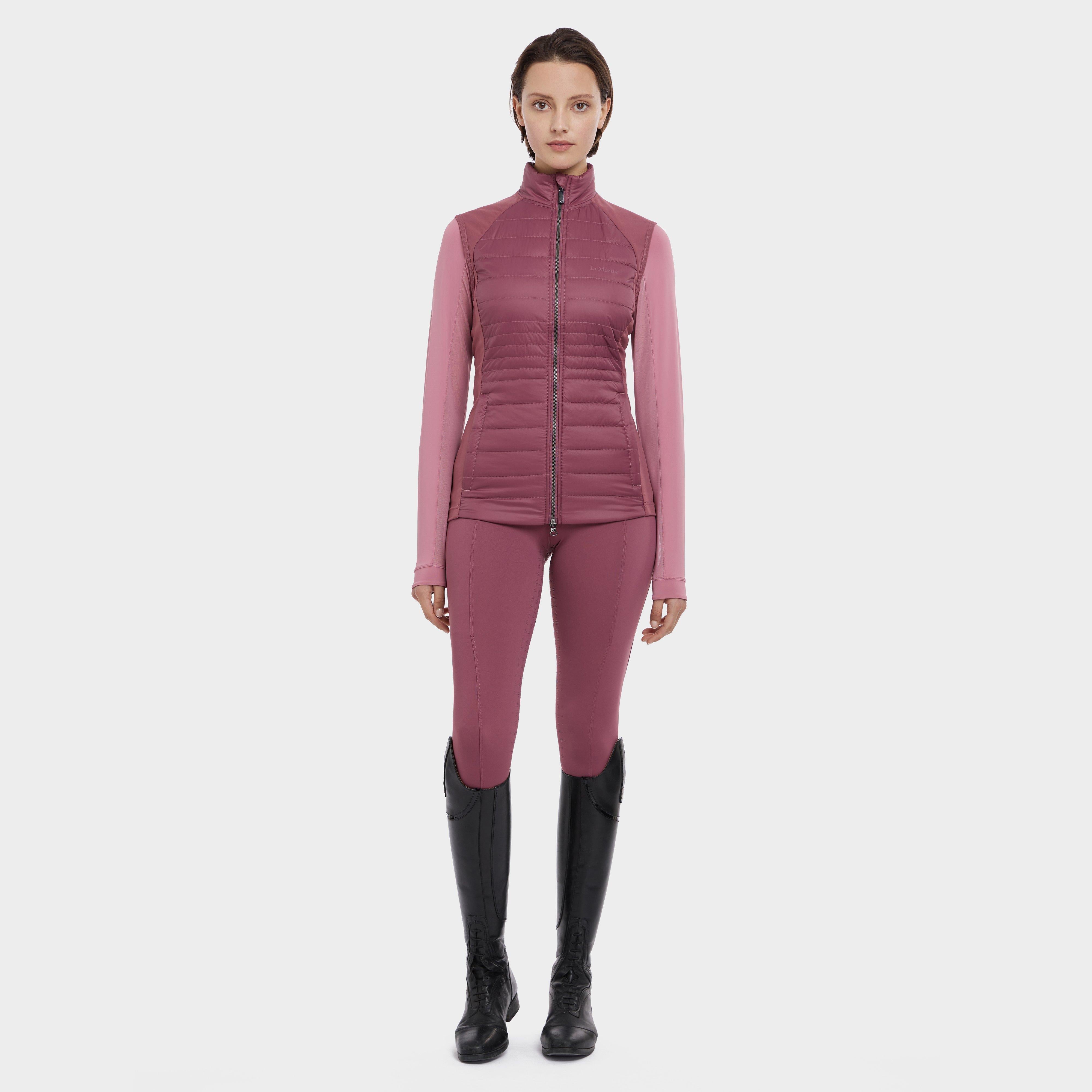 Womens Juliette Gilet Rosewood
