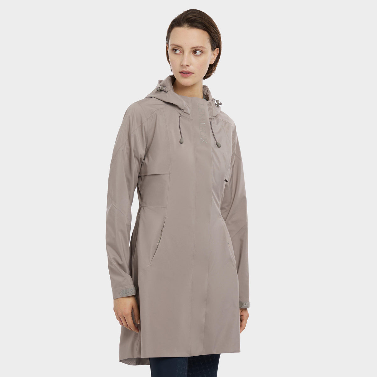 Womens Grace Long Rain Jacket Pecan