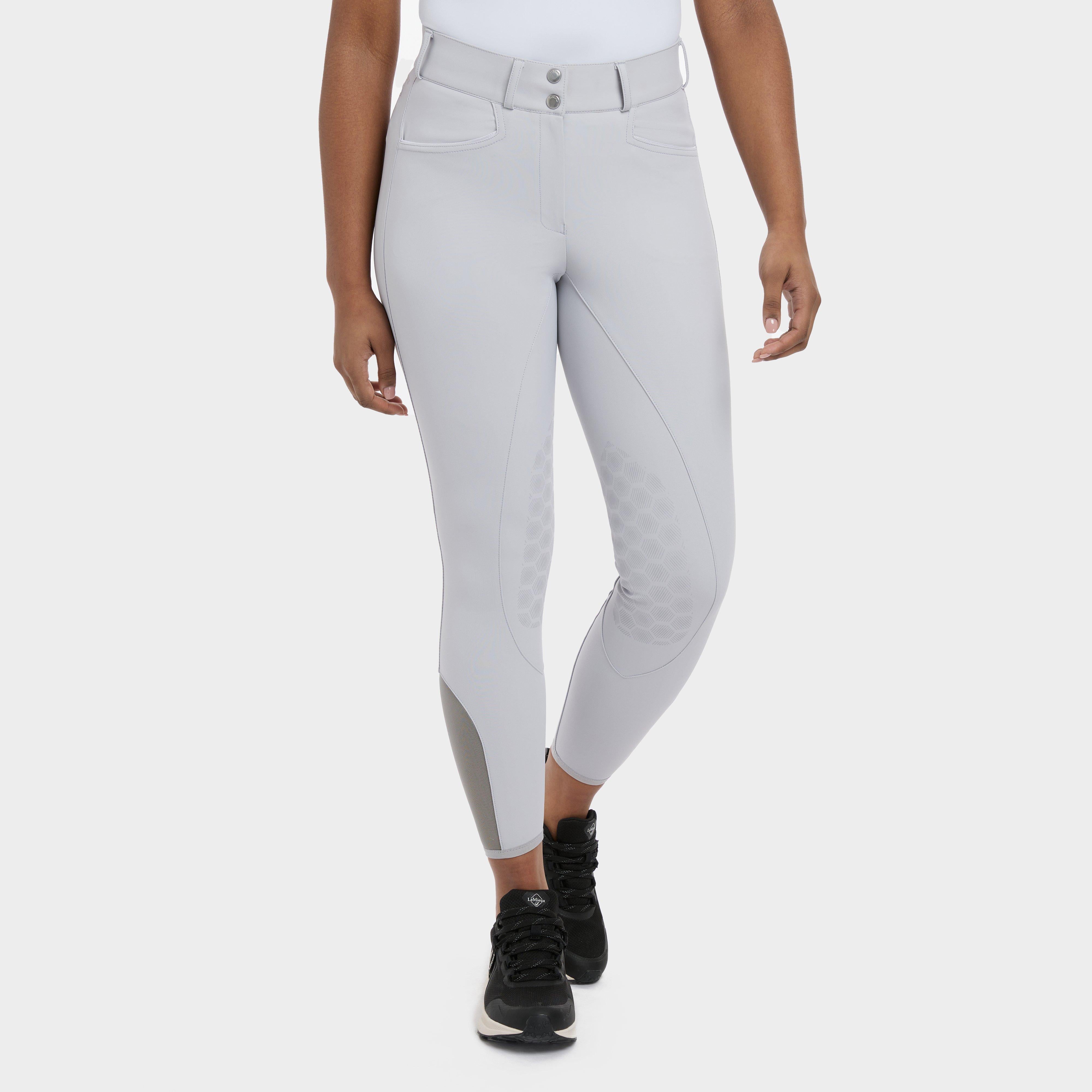 Womens Imogen Knee Grip Breeches Light Grey