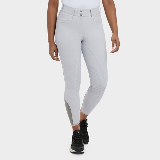 Womens Imogen Knee Grip Breeches Light Grey