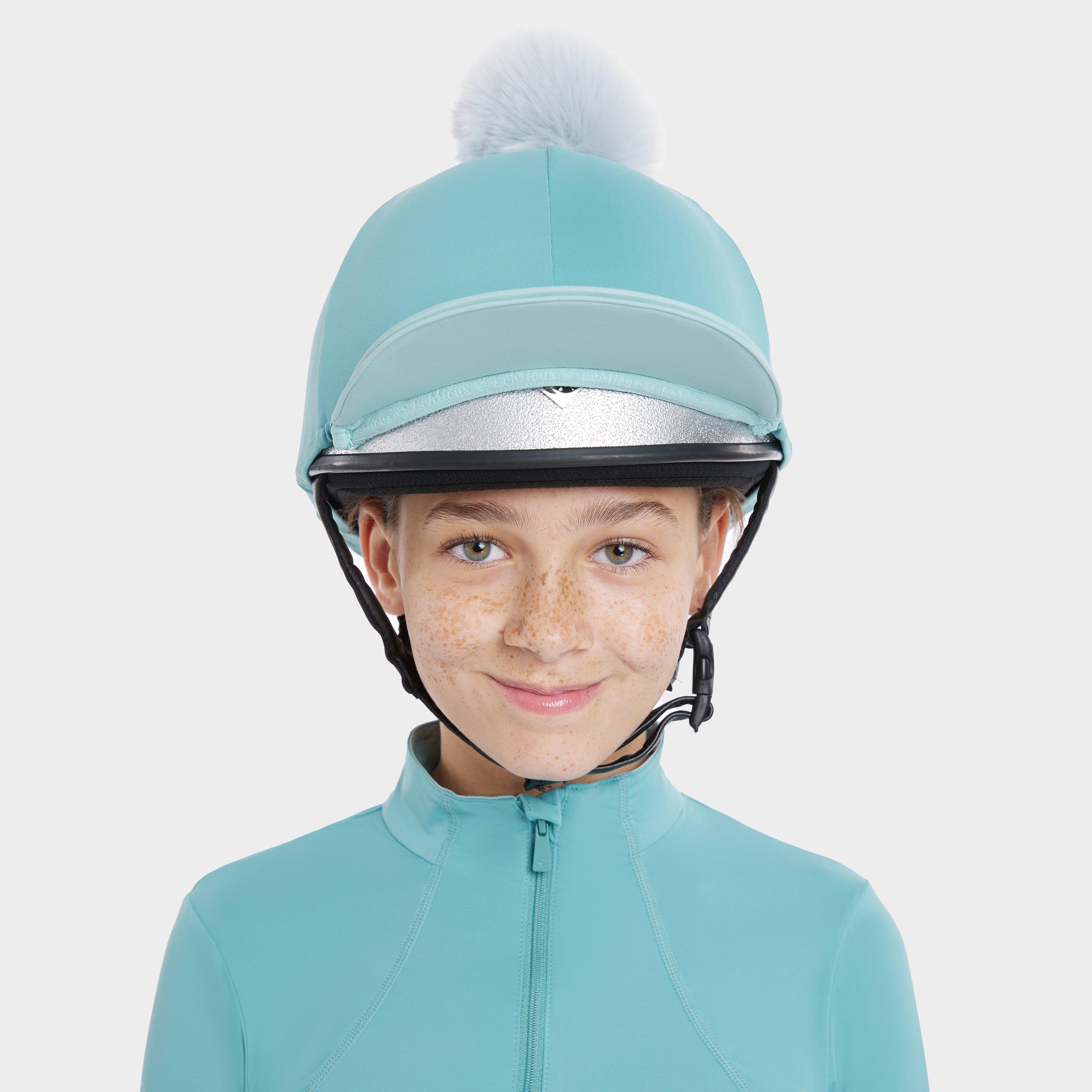 Pom Hat Silk Lagoon/Aqua