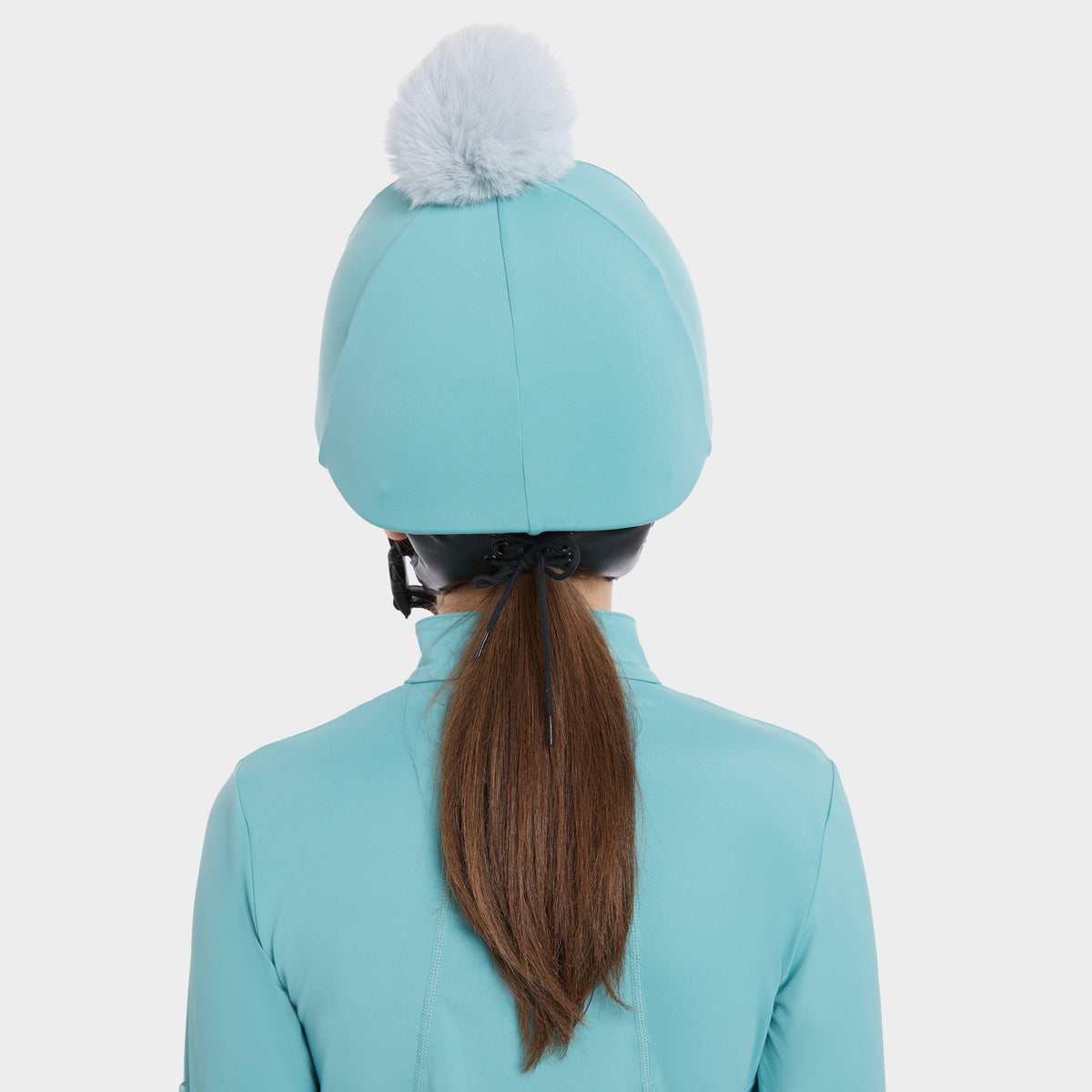 Pom Hat Silk Lagoon/Aqua