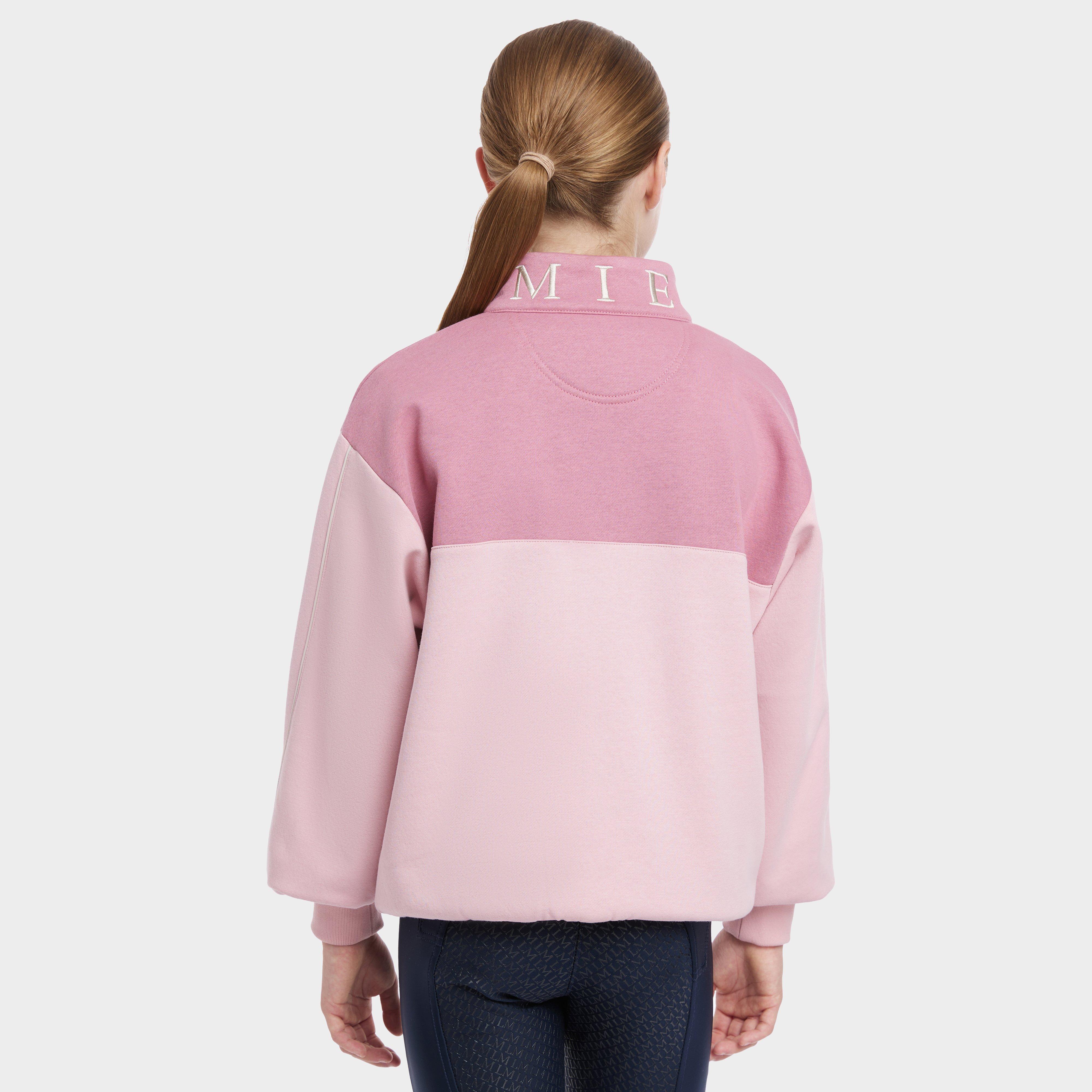 Young Rider Kate Quarter Zip Sweat Blossom