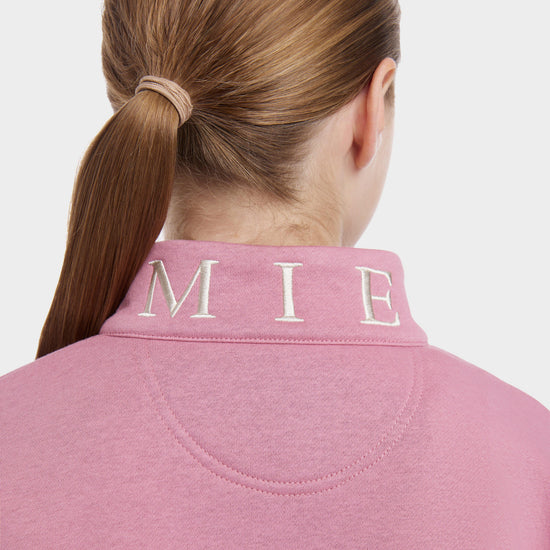 Young Rider Kate Quarter Zip Sweat Blossom