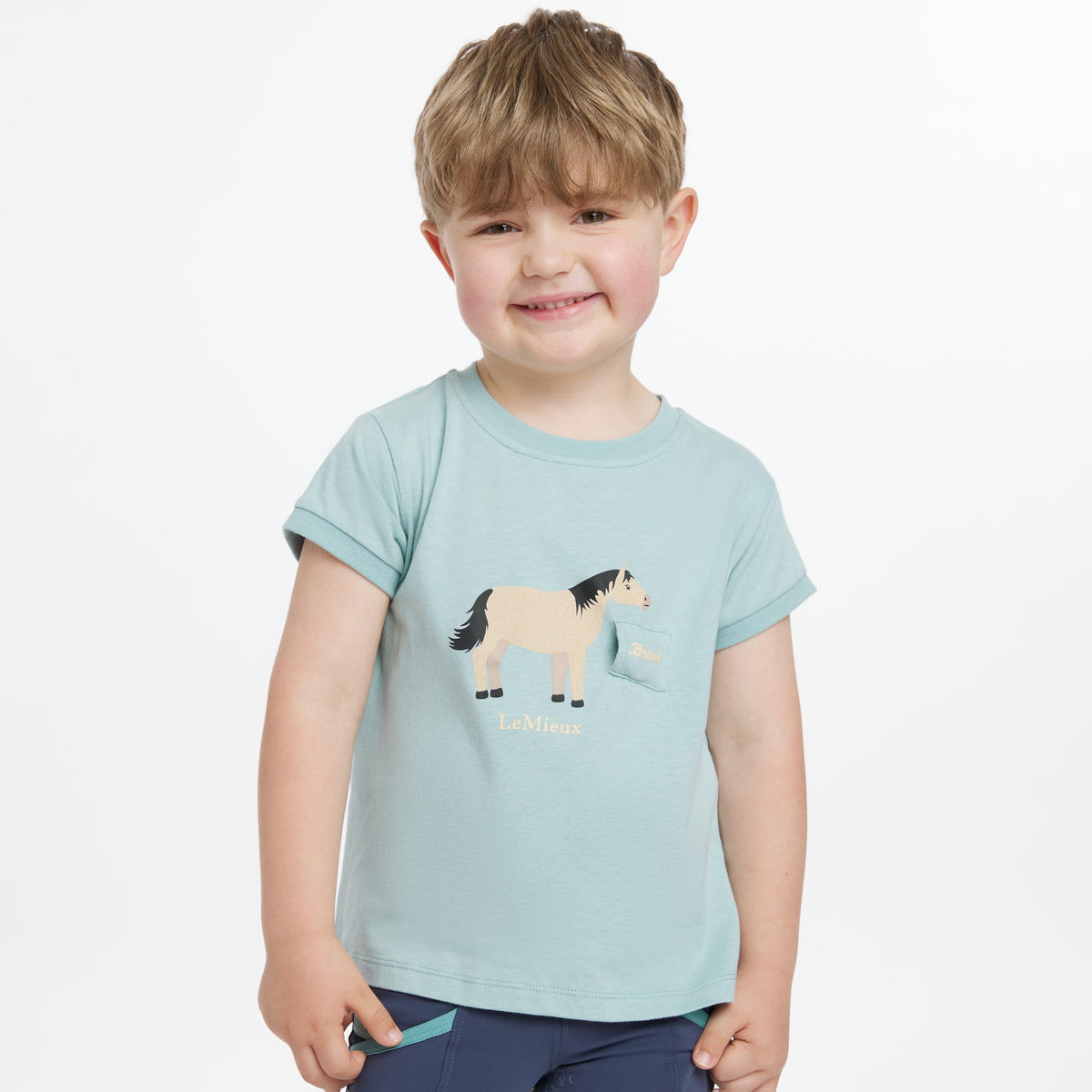 Mini Alex Tee Aqua
