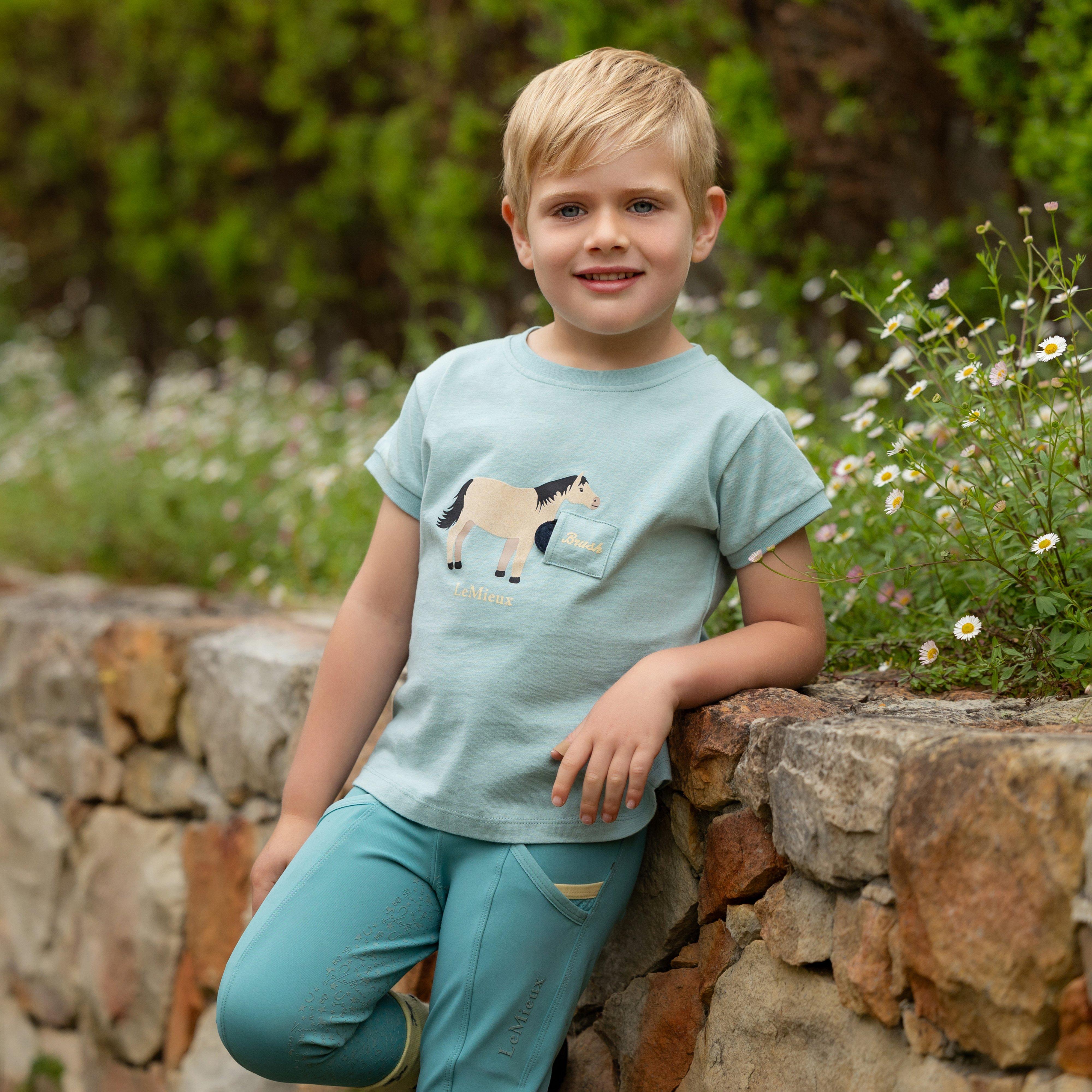 Mini Alex Tee Aqua