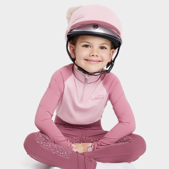 Mini Double Pom Hat Silk Blossom