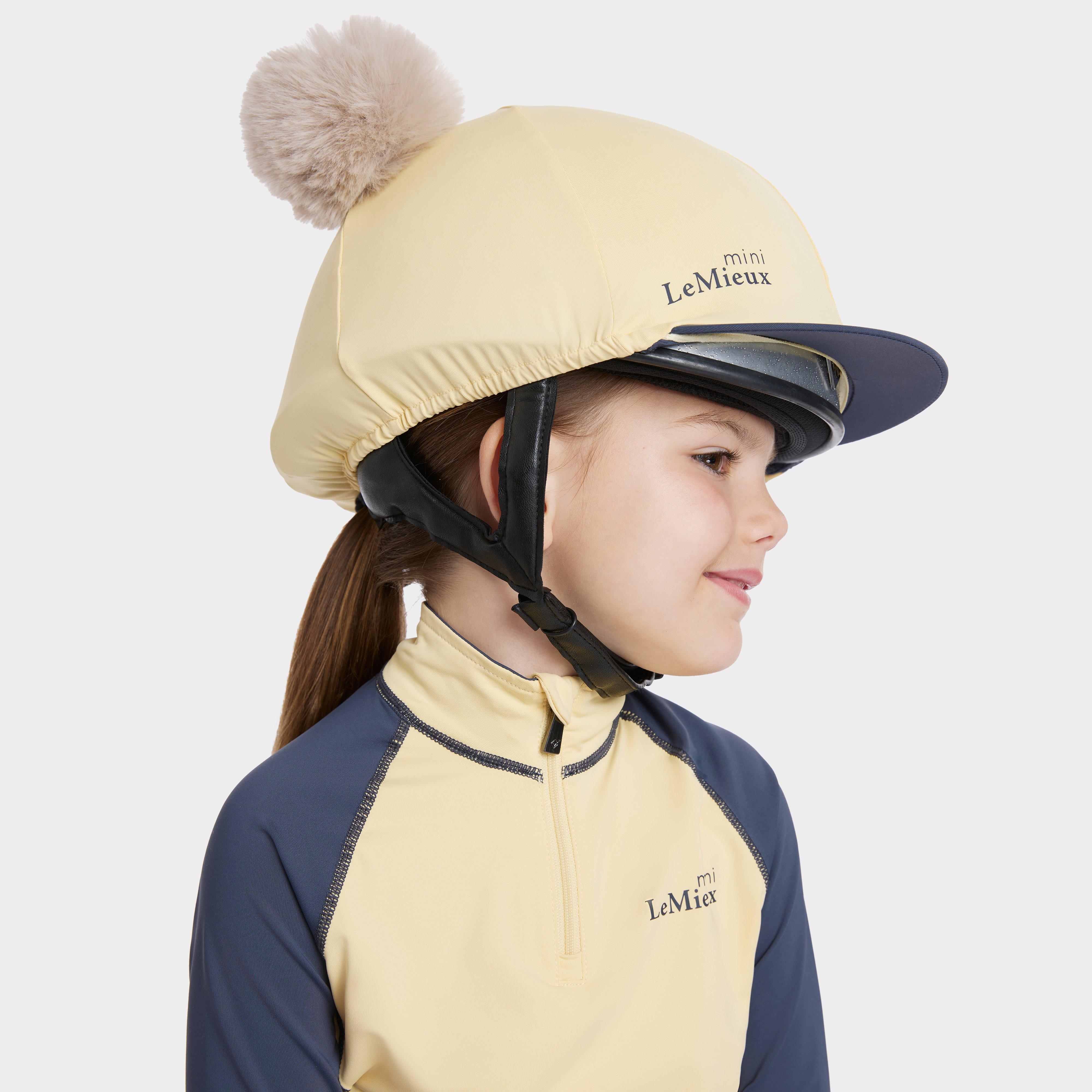 Mini Double Pom Hat Silk Mimosa