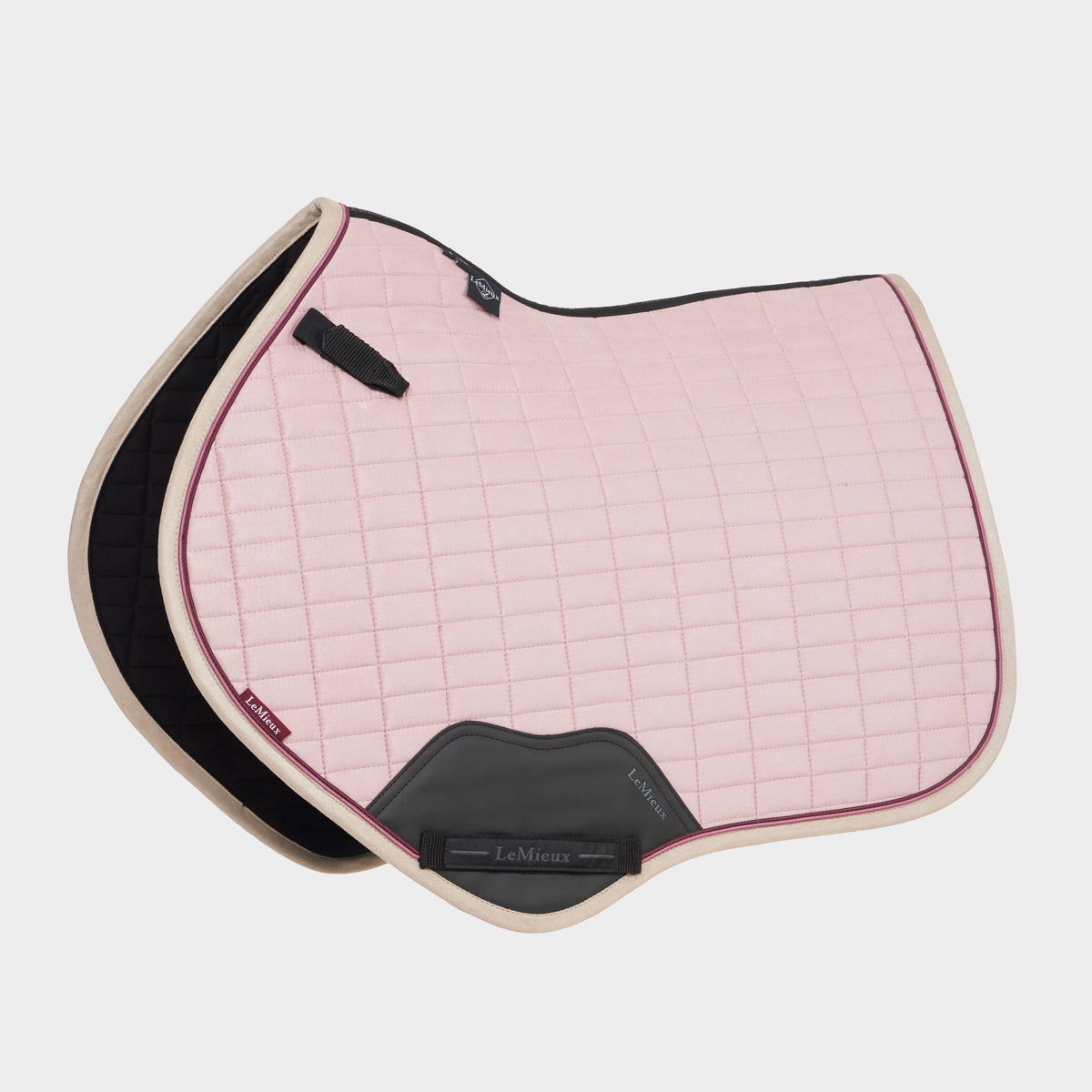 Suede Close Contact Saddle Pad Blossom