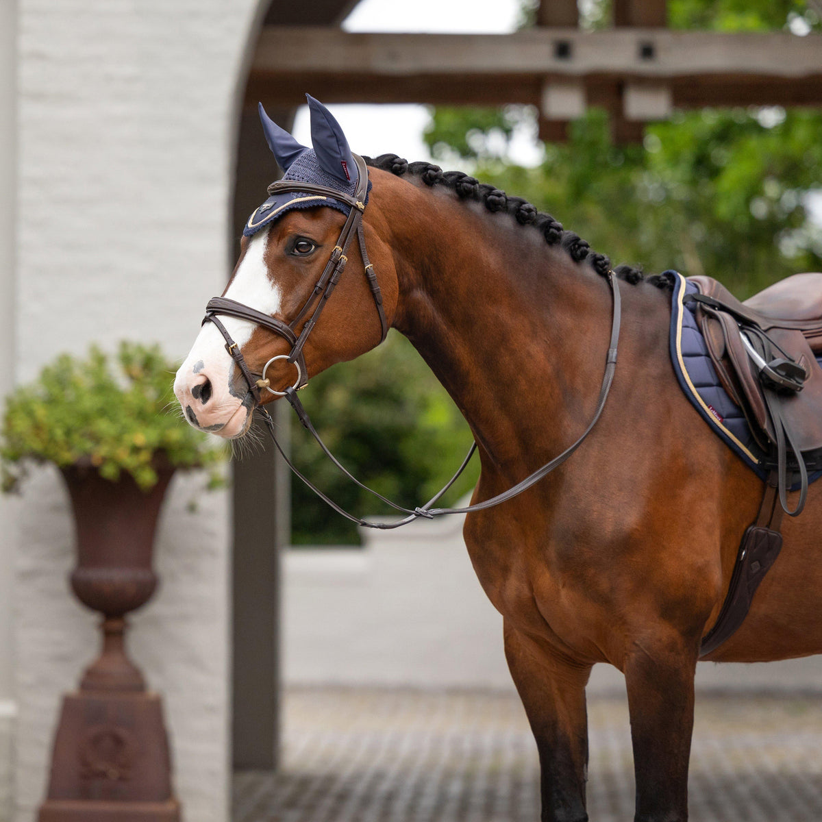Loire Classic Close Contact Saddle Pad Dusk Blue