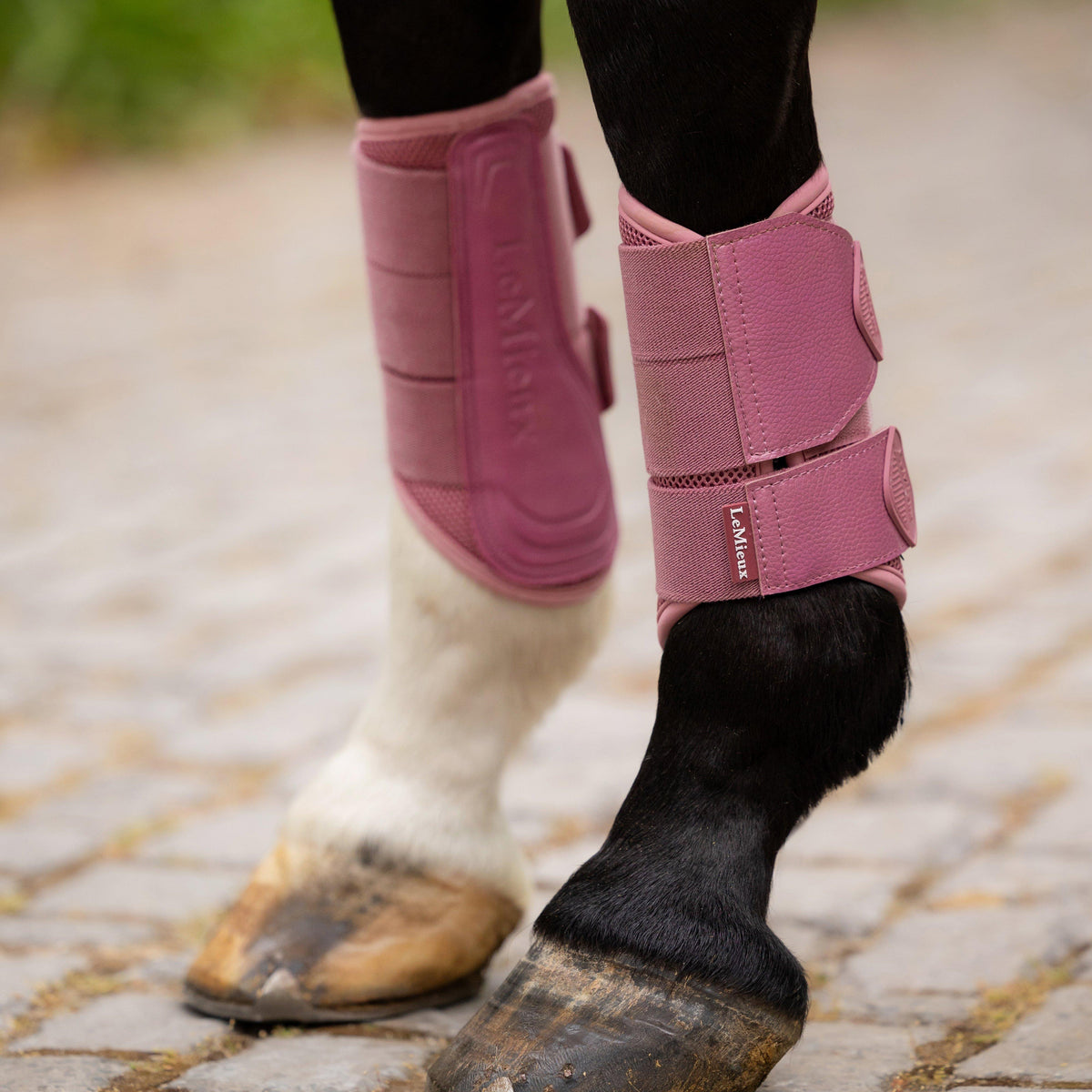 Arika Mesh Brushing Boots Peony