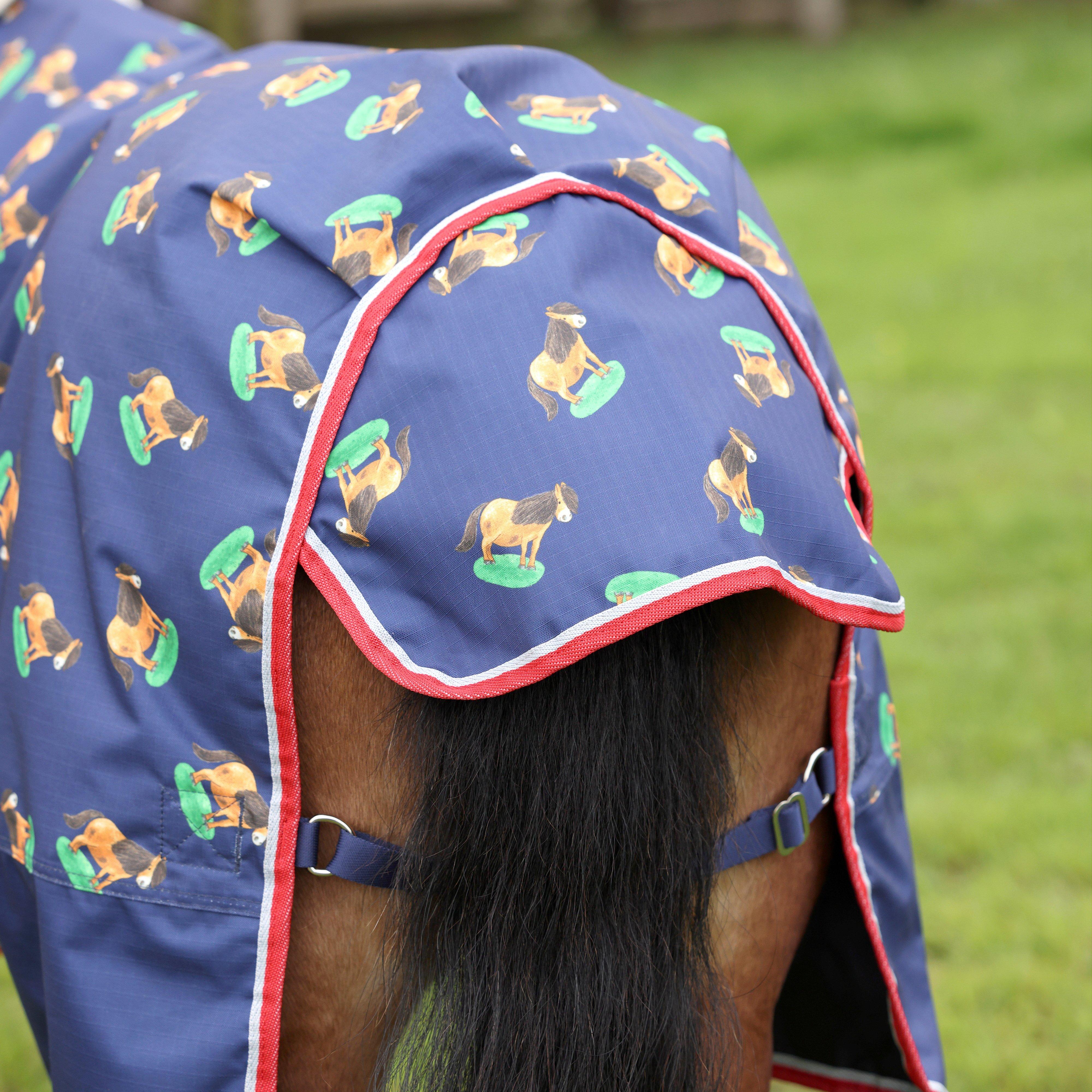 Winnie & Me Lite Turnout Rug Navy
