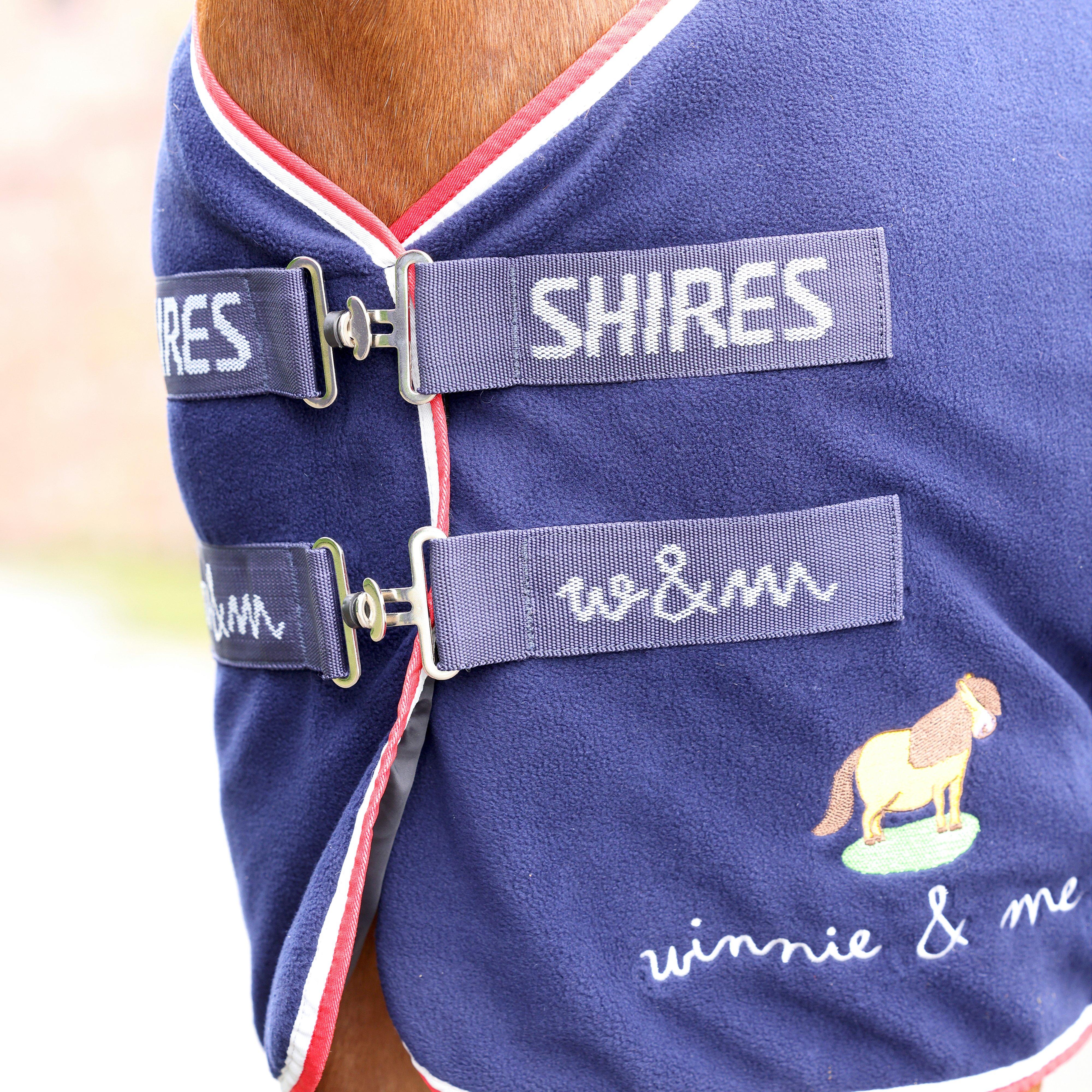 Winnie & Me Fleece Rug Navy