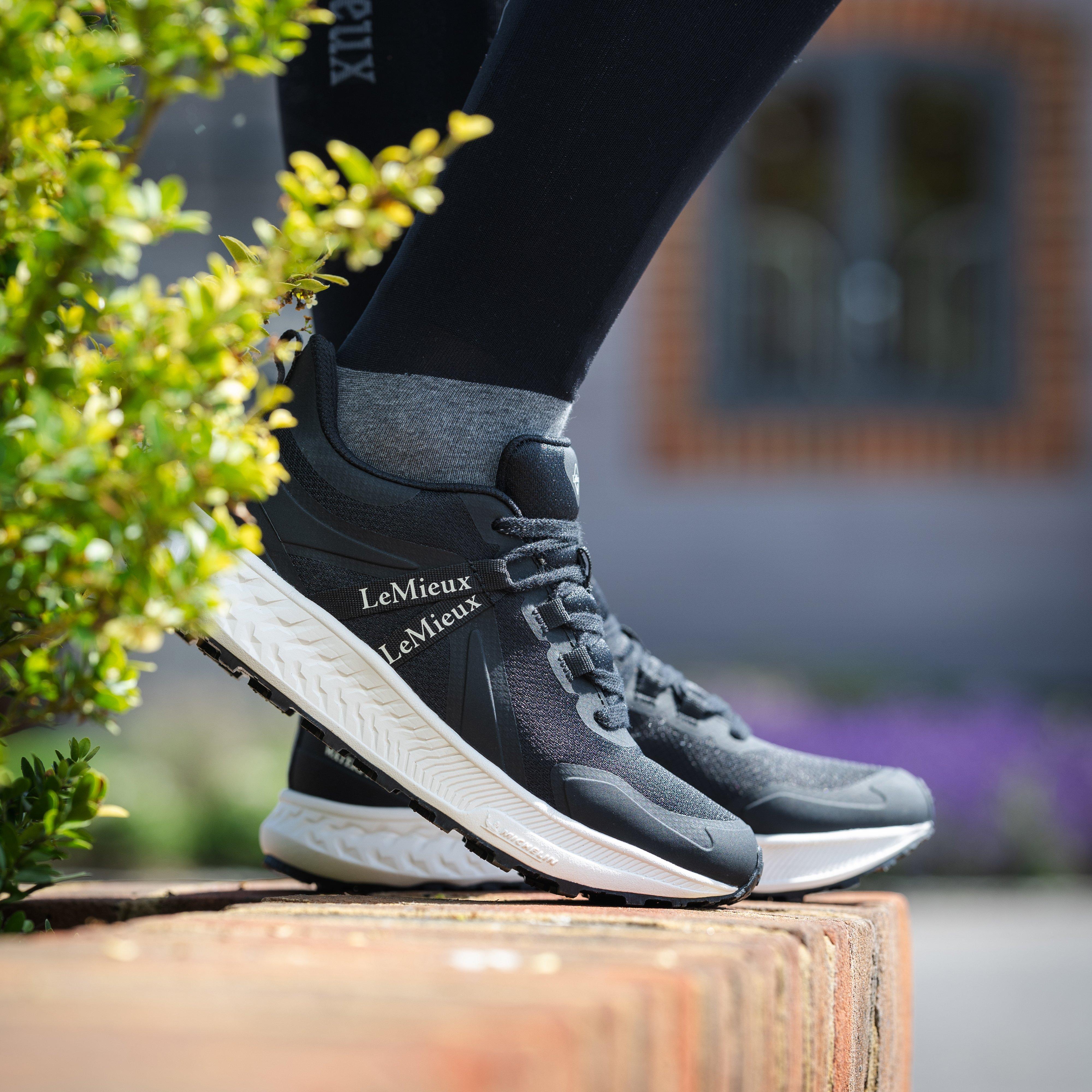 Womens Trax Waterproof Trainers Black