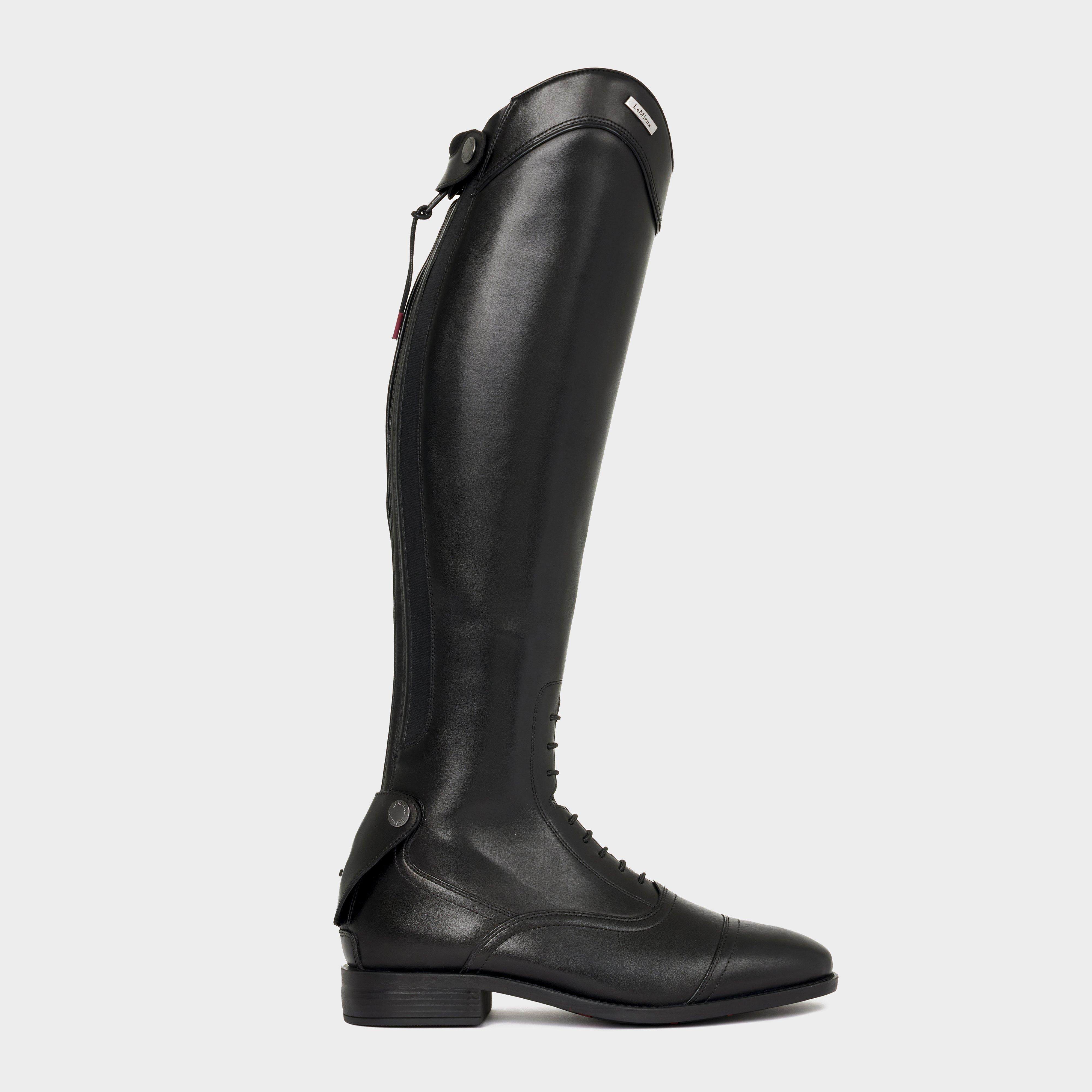 Womens Field Riding Boots Long Black