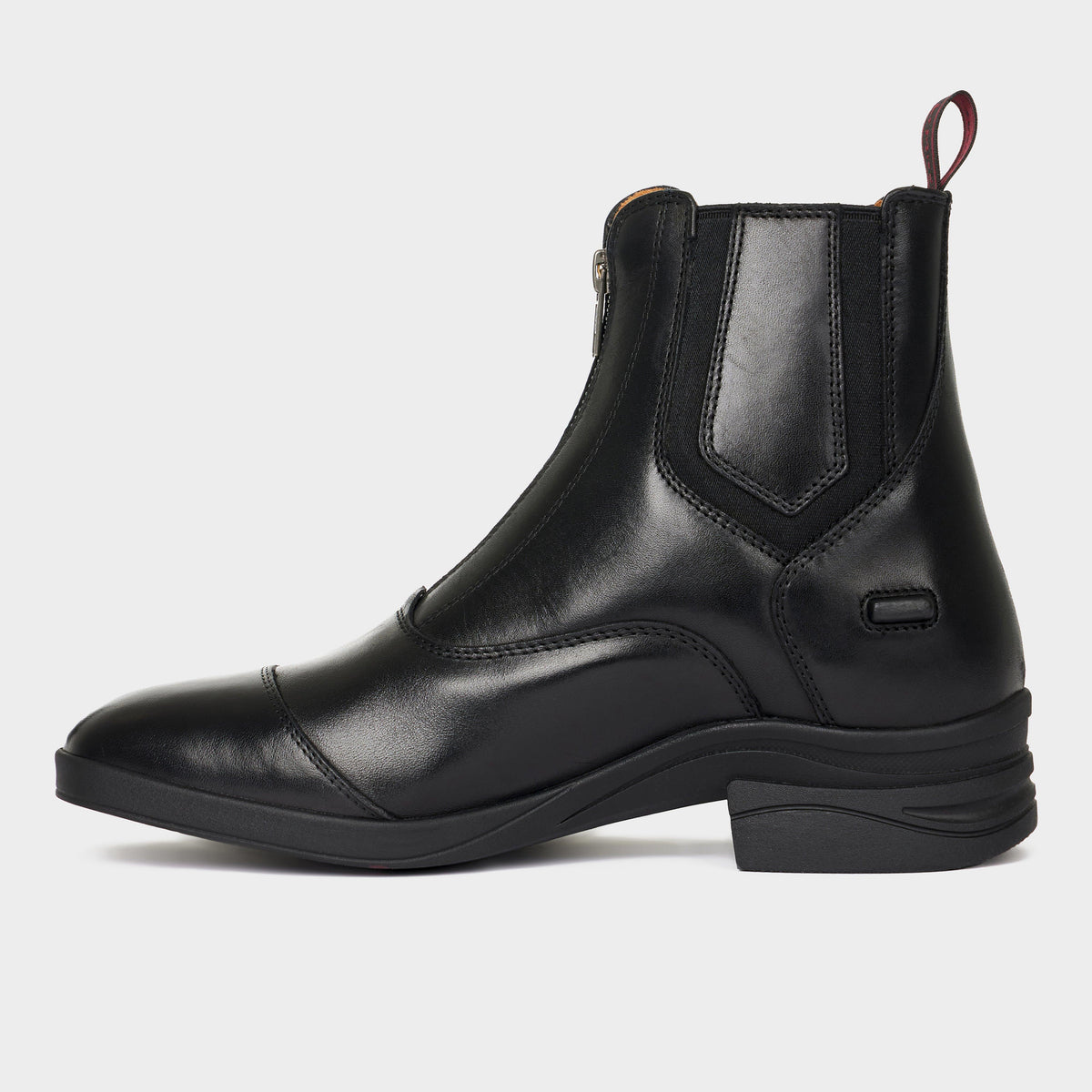 Womens Zip Paddock Boots Black