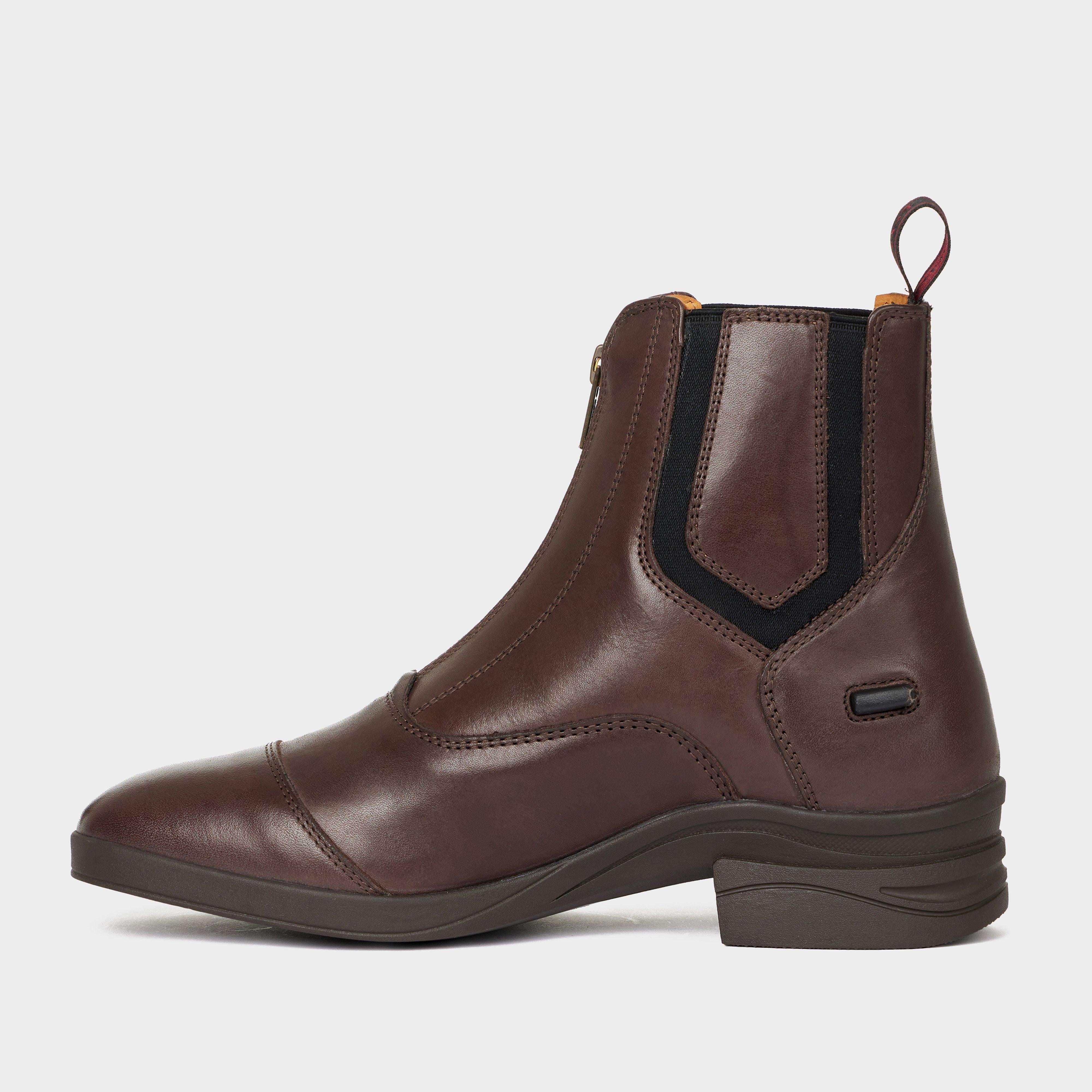 Womens Zip Paddock Boots Brown