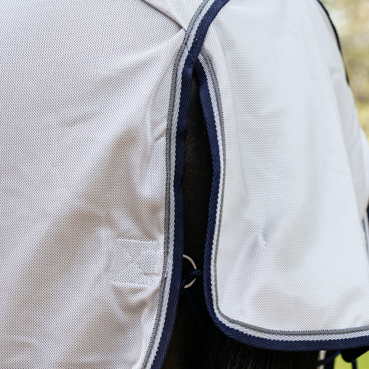 Ride On Fly Rug Grey