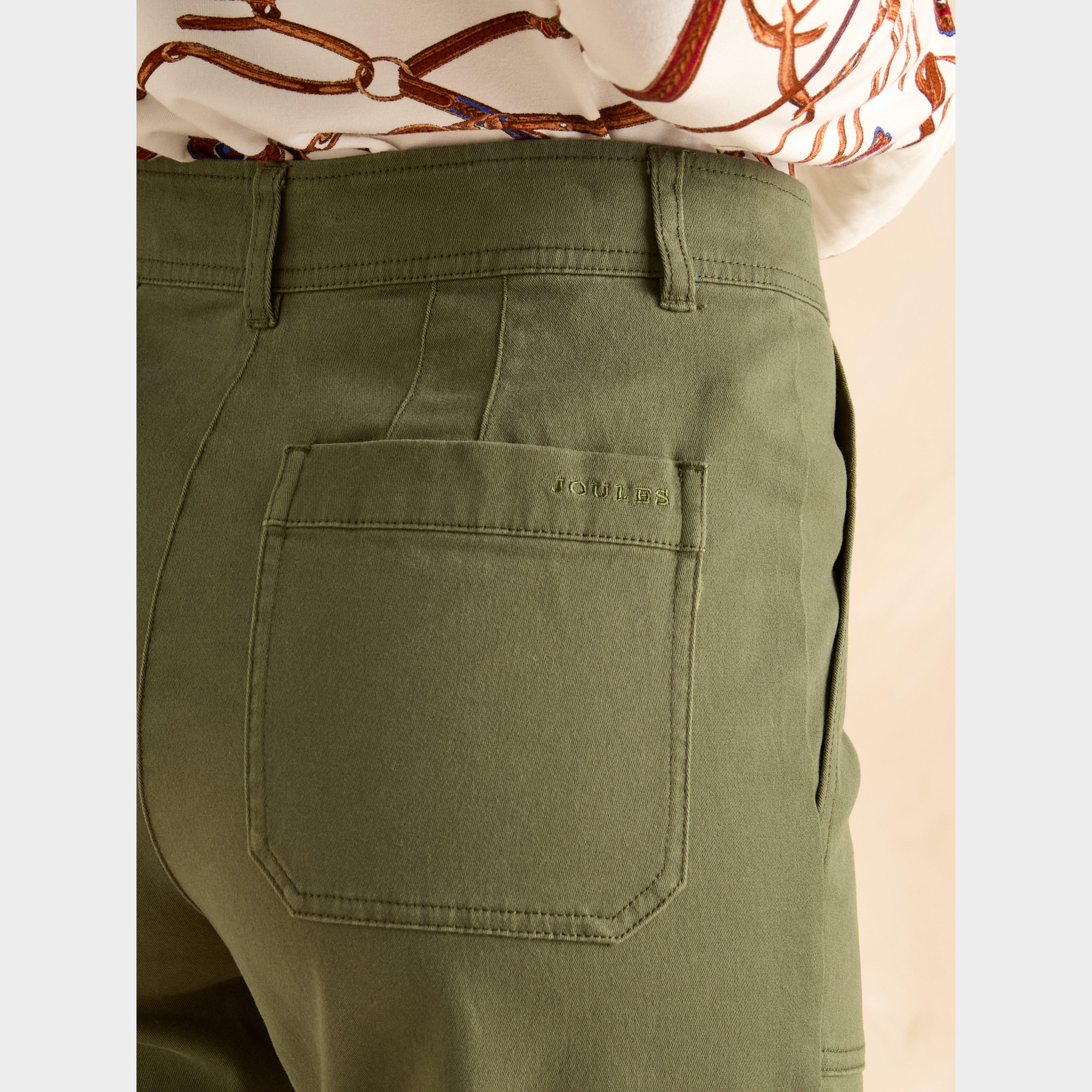 Womens Cargo Trousers Khaki