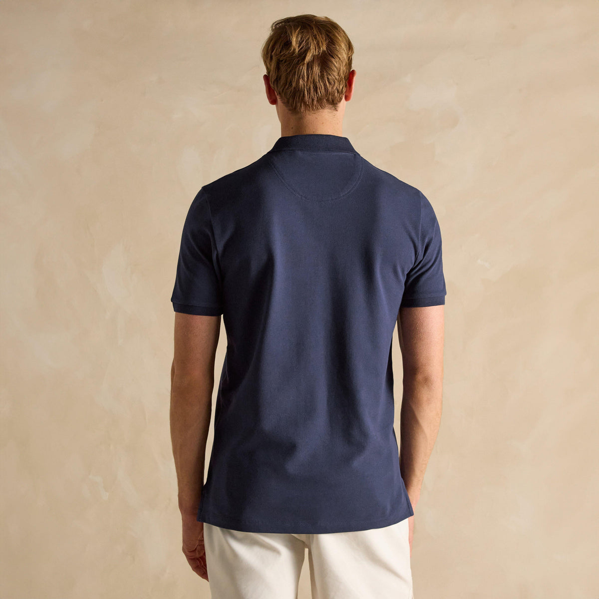 Mens Woody Polo Shirt Navy