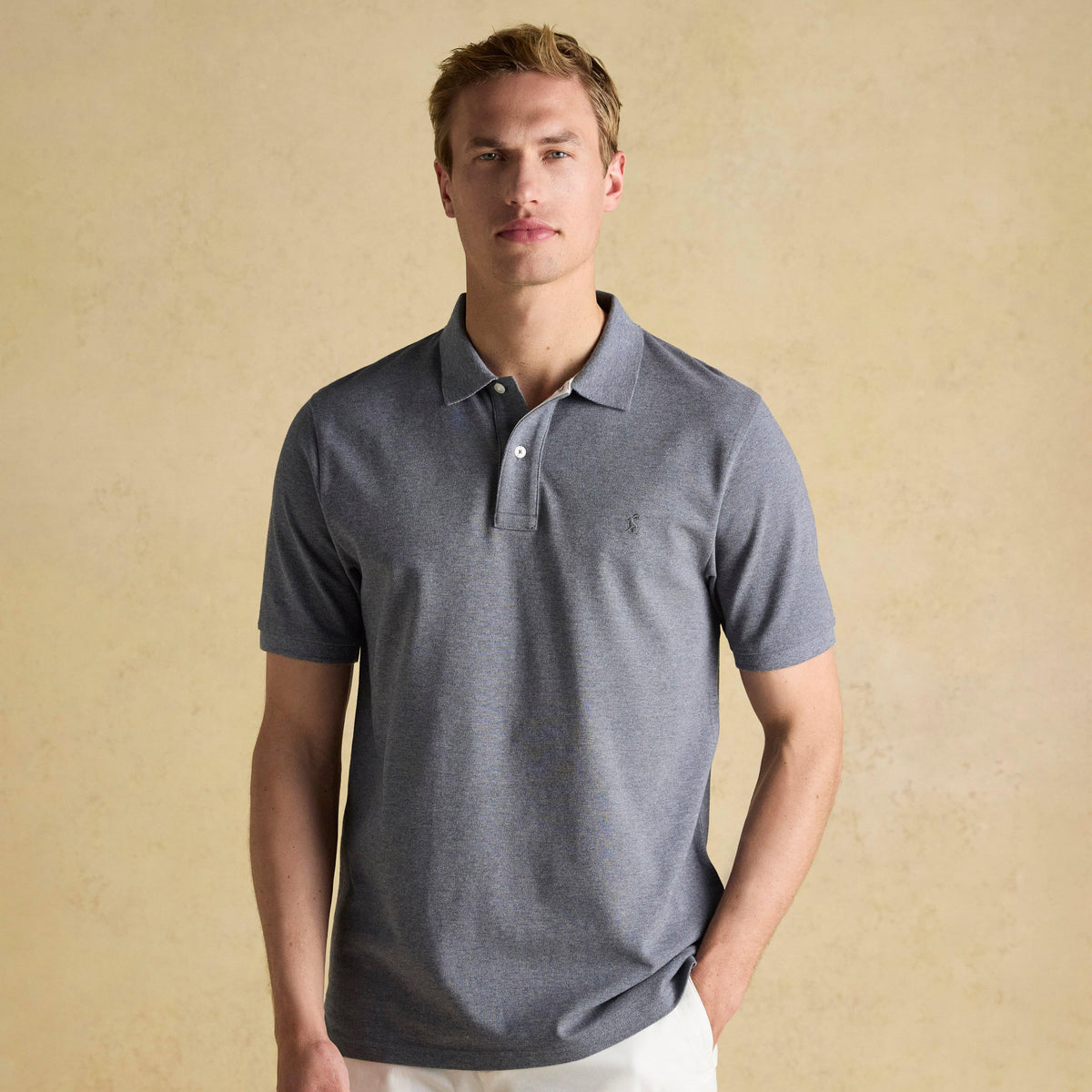 Mens Woody Polo Shirt Grey