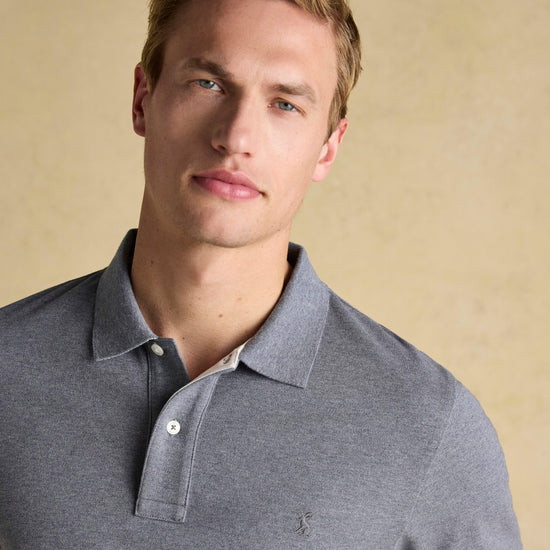 Mens Woody Polo Shirt Grey