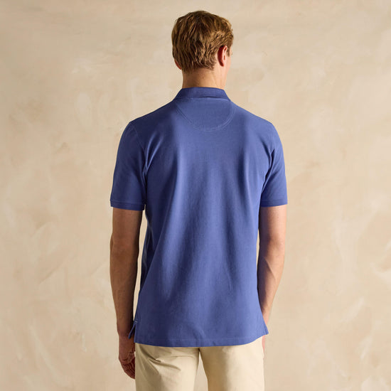 Mens Woody Polo Shirt Deep Blue