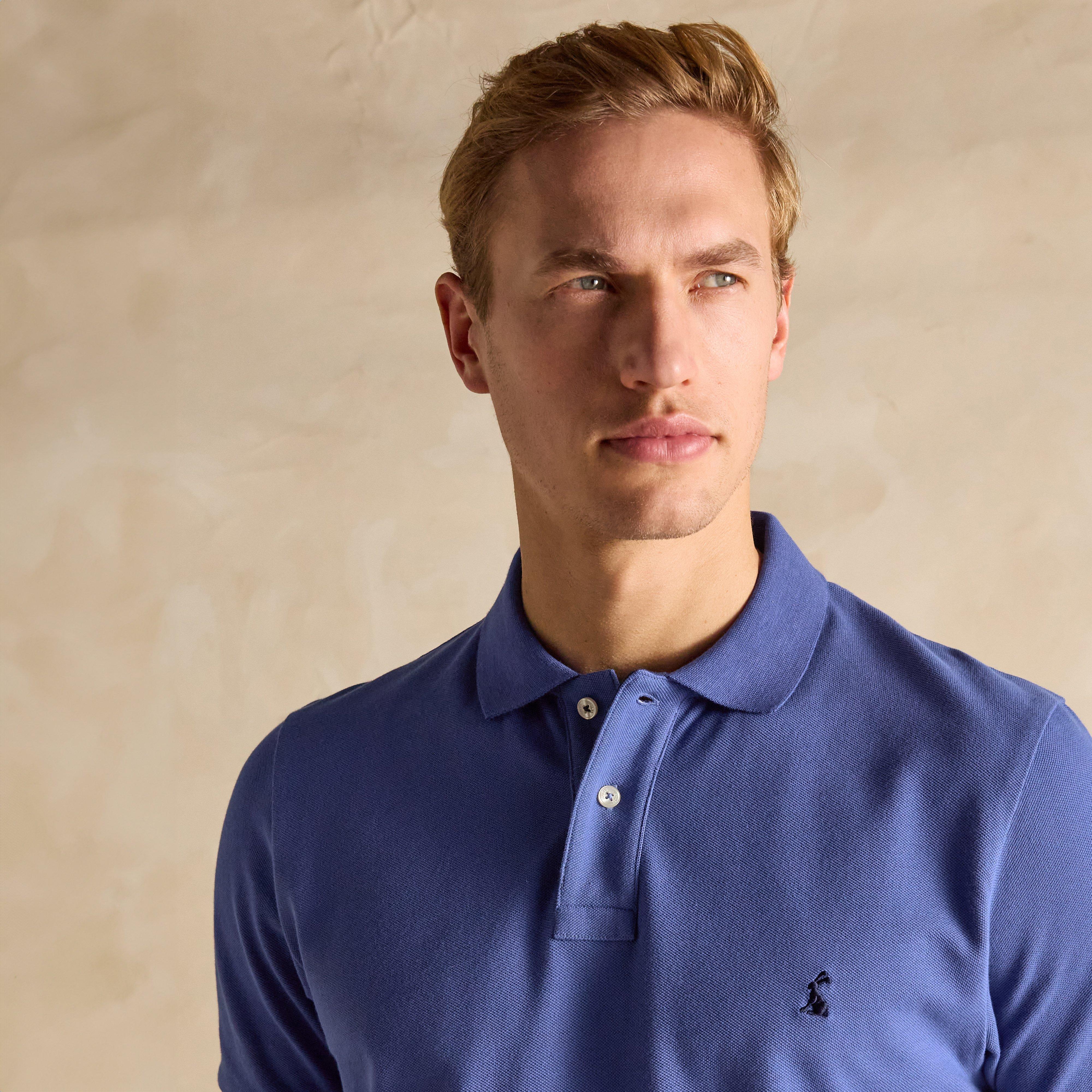 Mens Woody Polo Shirt Deep Blue