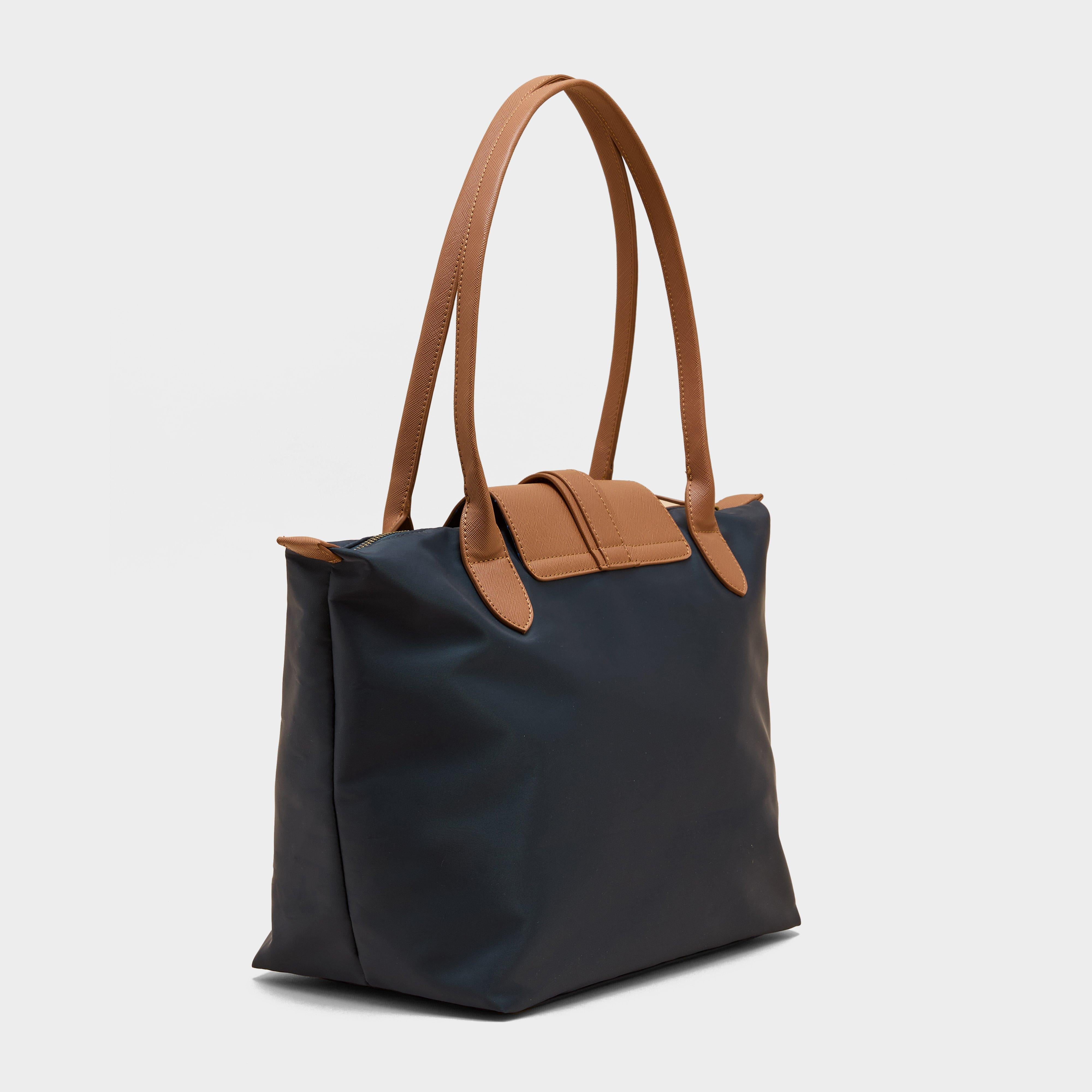 Edie Nylon Tote Navy
