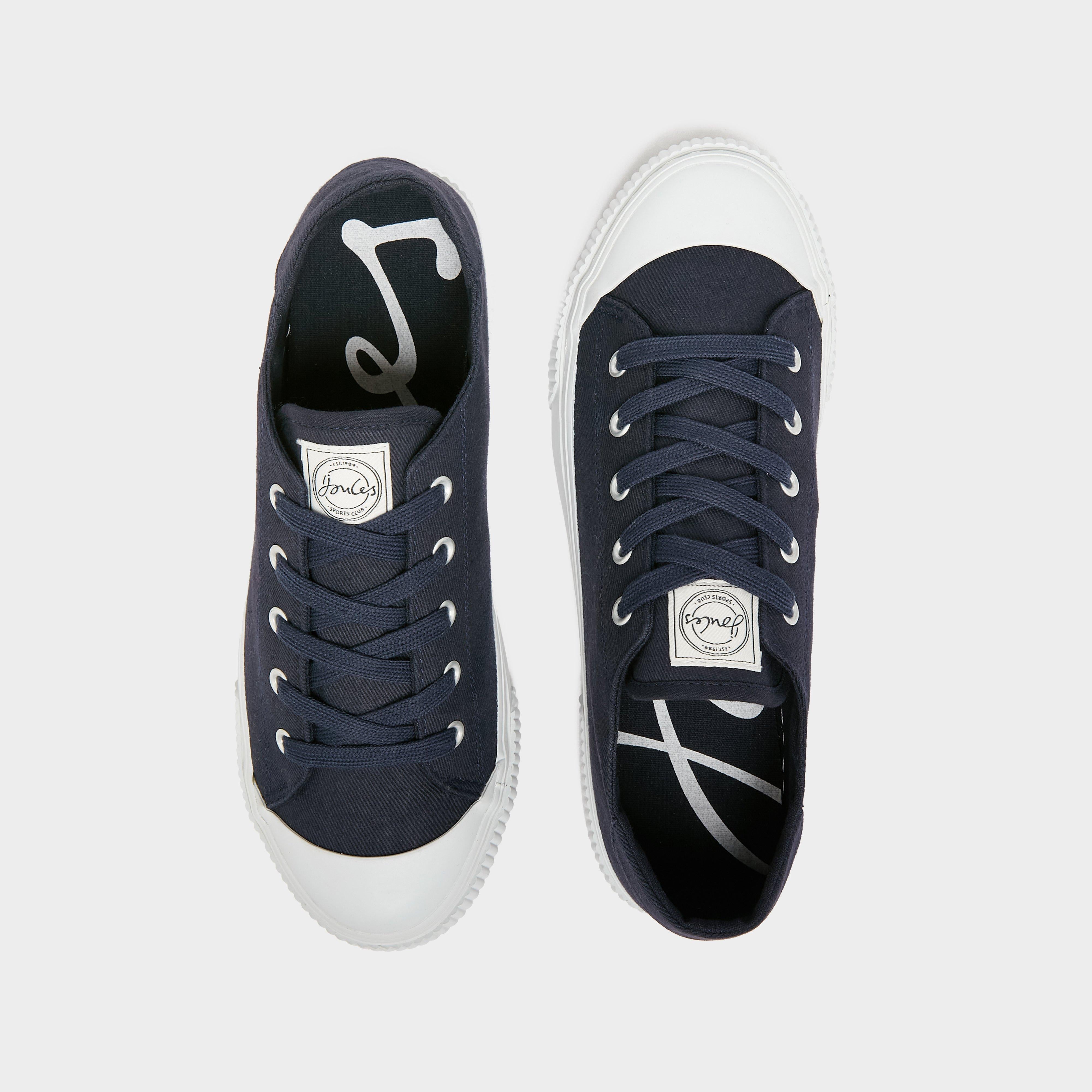 Womens Coast Canvas Pumps Navy