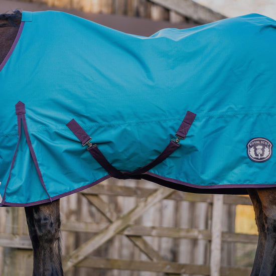 Original Lite 0g Standard Neck Turnout Rug Ocean